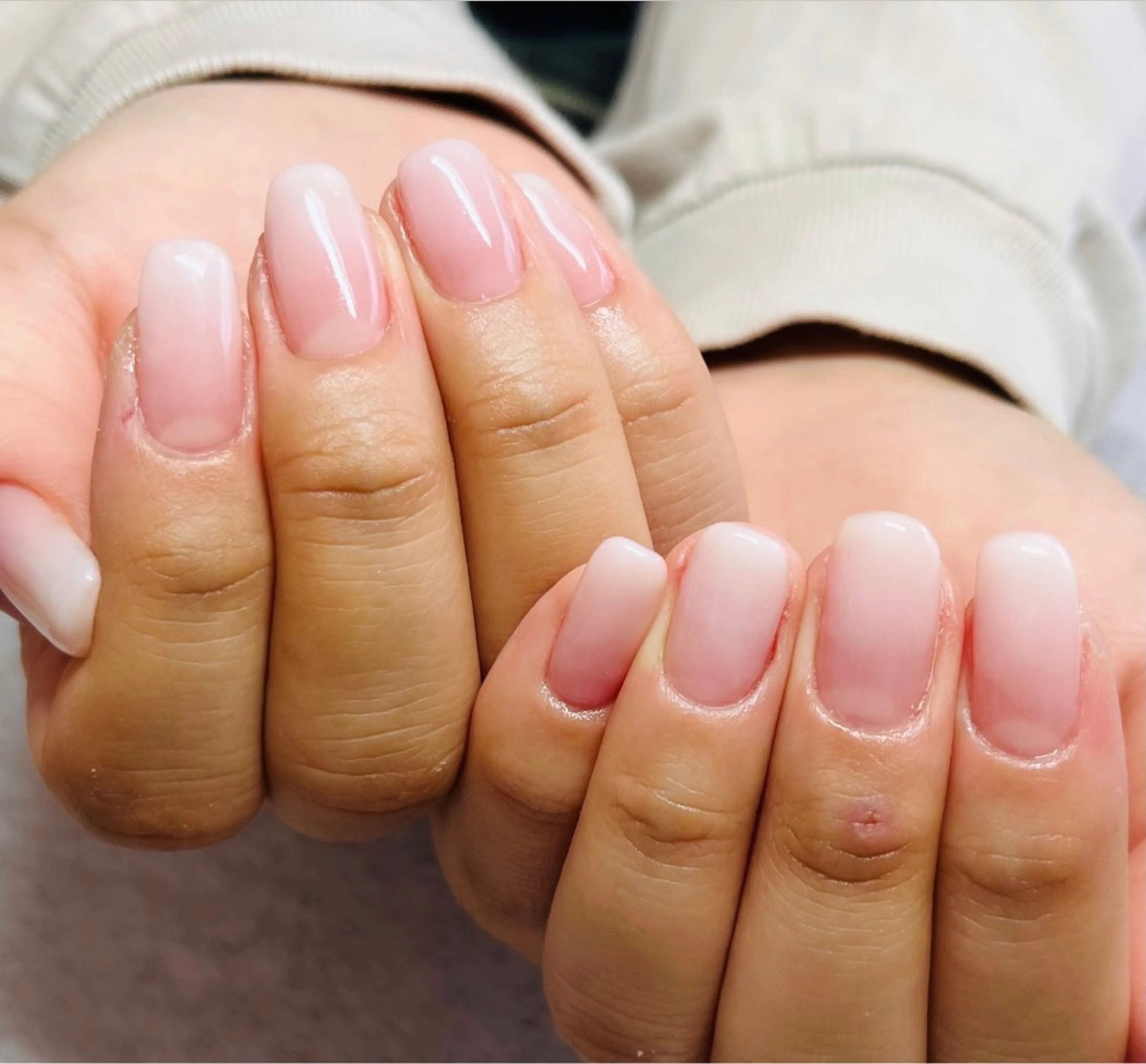 ネイル グラデーション ハンドネイル HazeGrass NAILのネイルデザイン