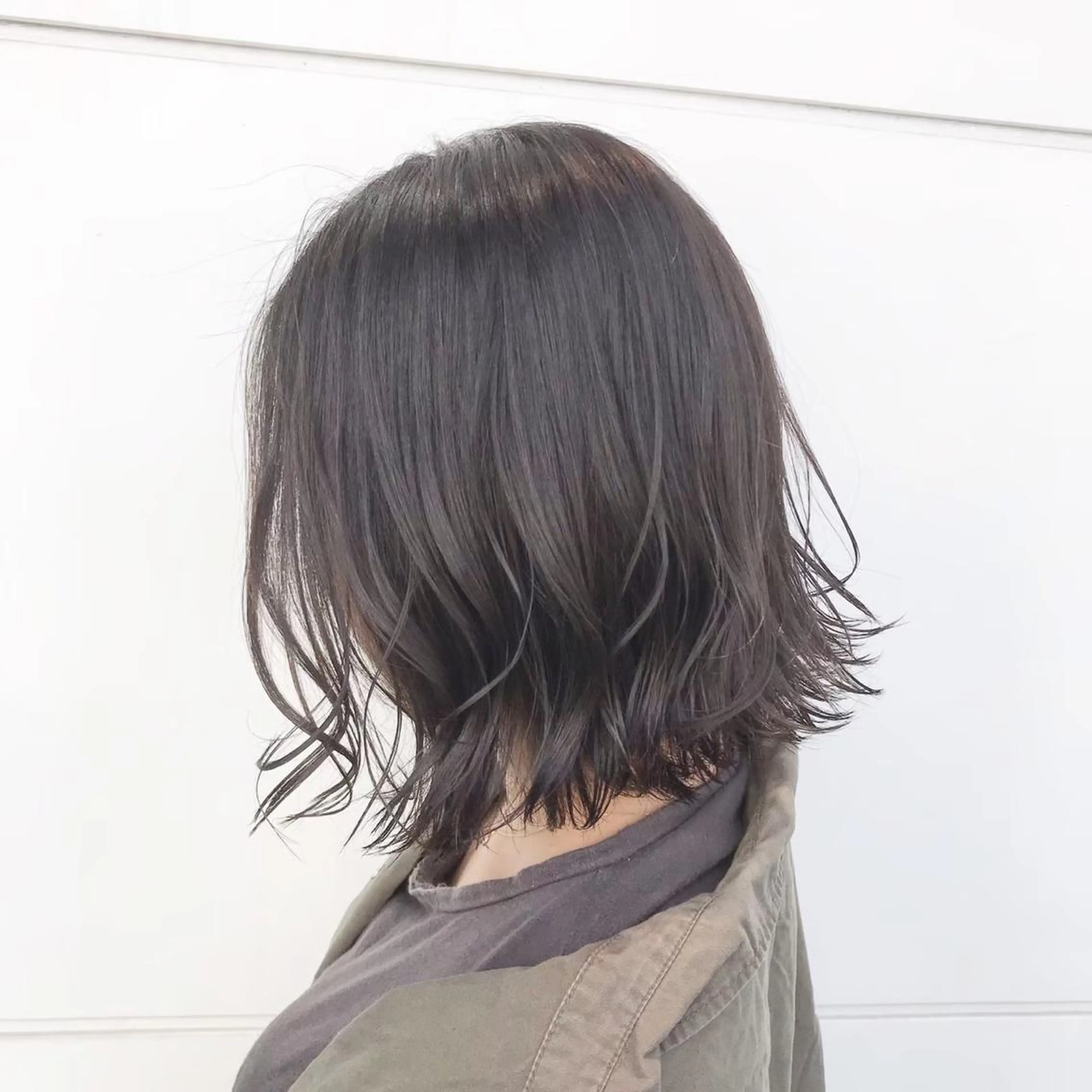 カラー ♱地雷カラー♱ウルフ ♱ 藍衣 ♱のヘアスタイル