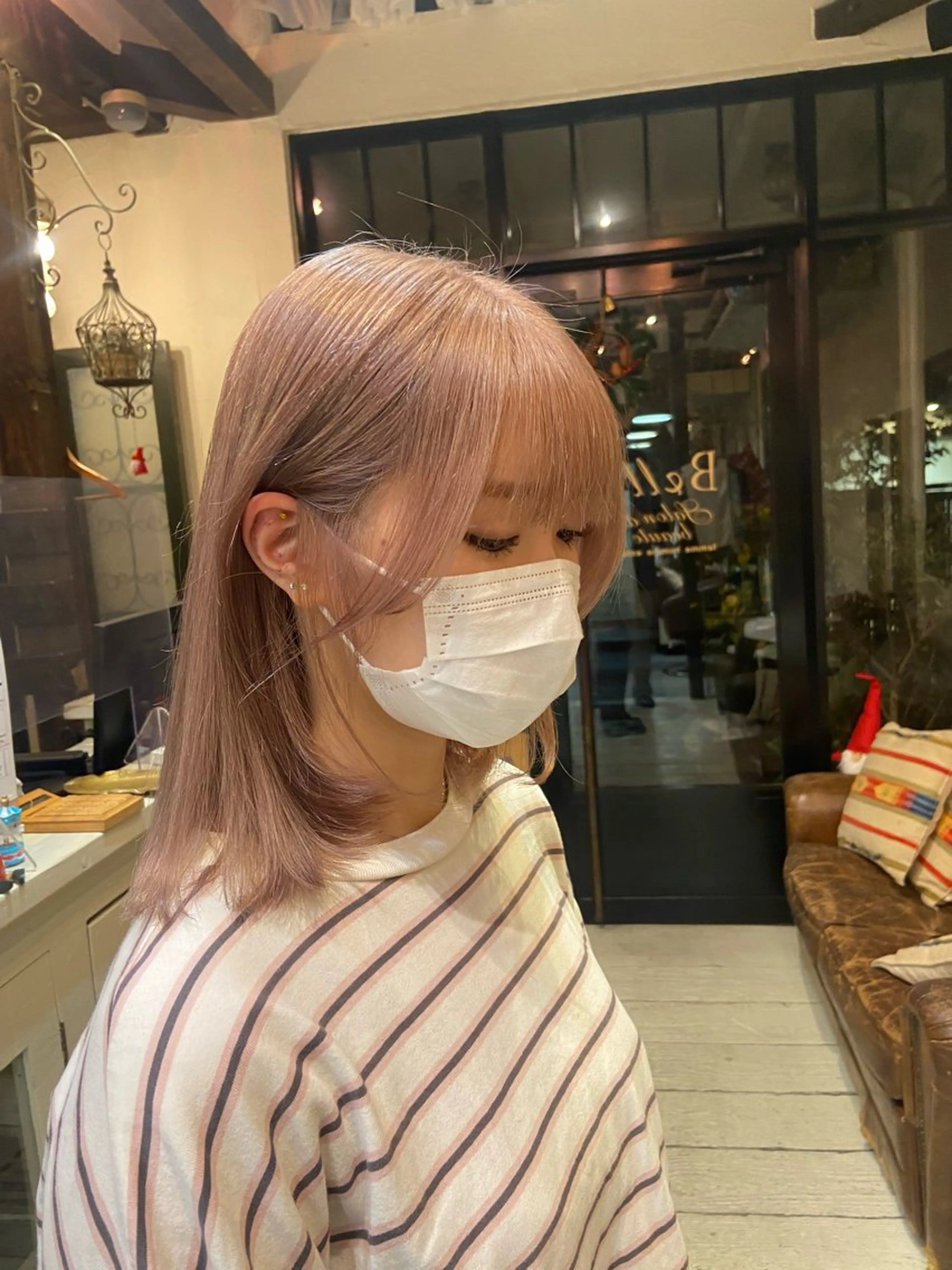 カラー ブリーチ ダメージレス美容師 🌱水島侑理のヘアスタイル