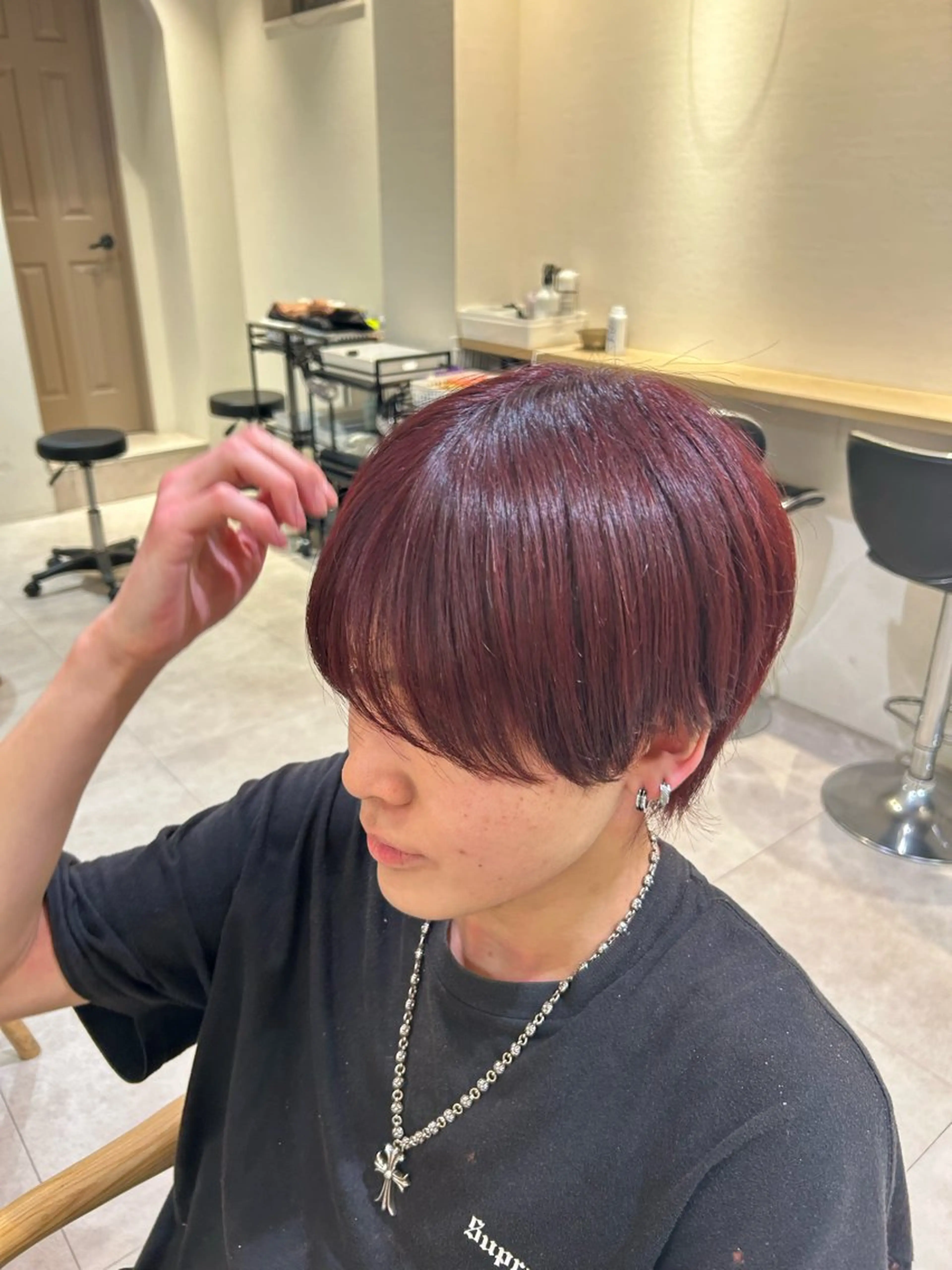 【❄️今月限定❄️】ワンカラー＋トリートメント（メンズ限定）の写真