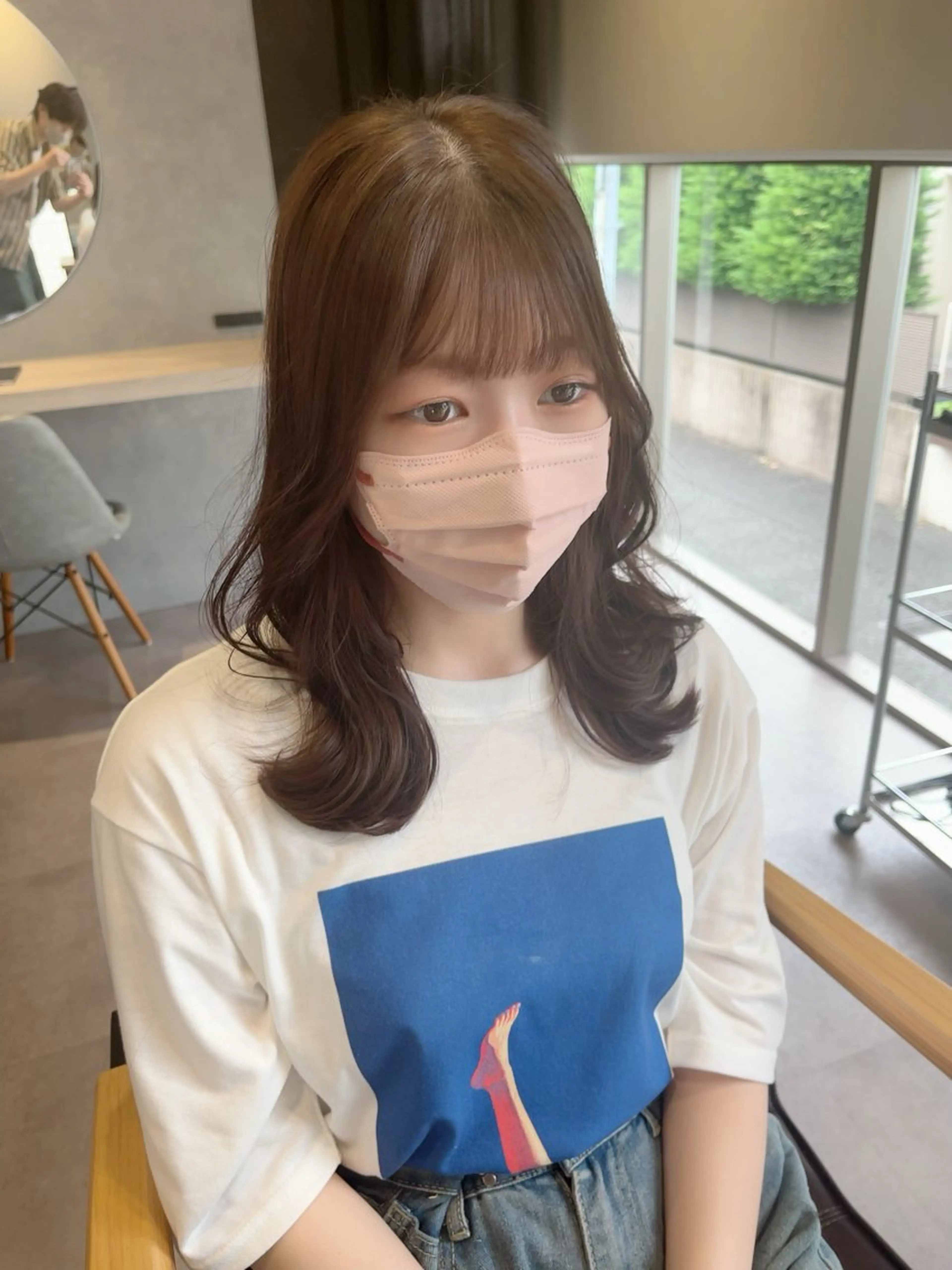 ミディアム カラー カット ヘアカラー ヘッドスパ 佐藤優太朗 似合わせ/髪質改善のヘアスタイル