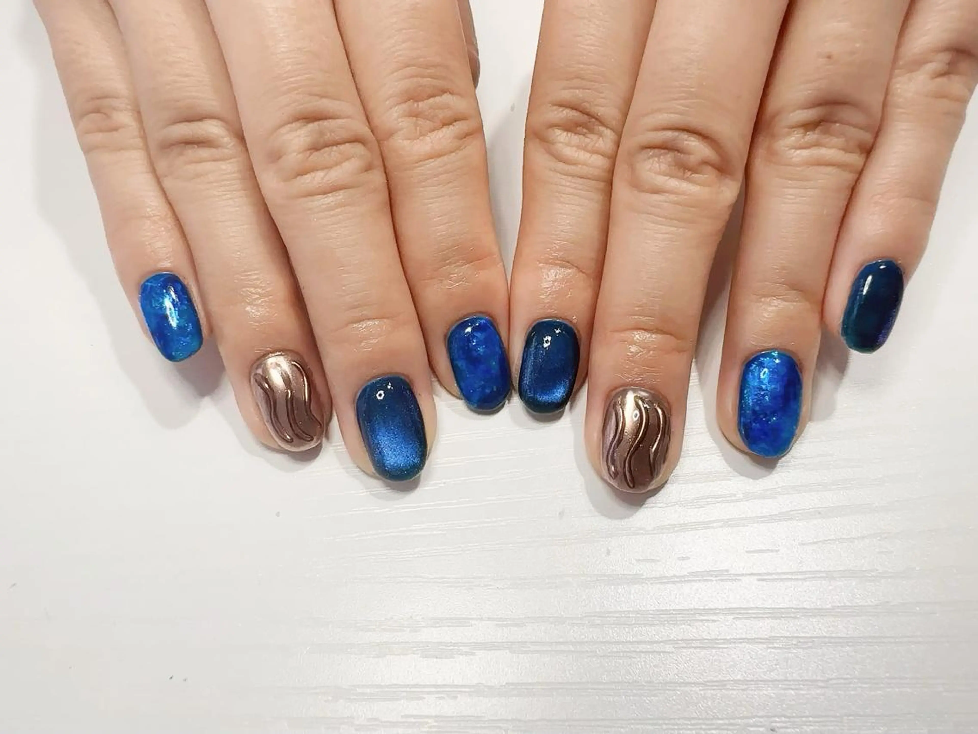 ネイル 長さ出し ハンドネイル Nail Fierteのネイルデザイン