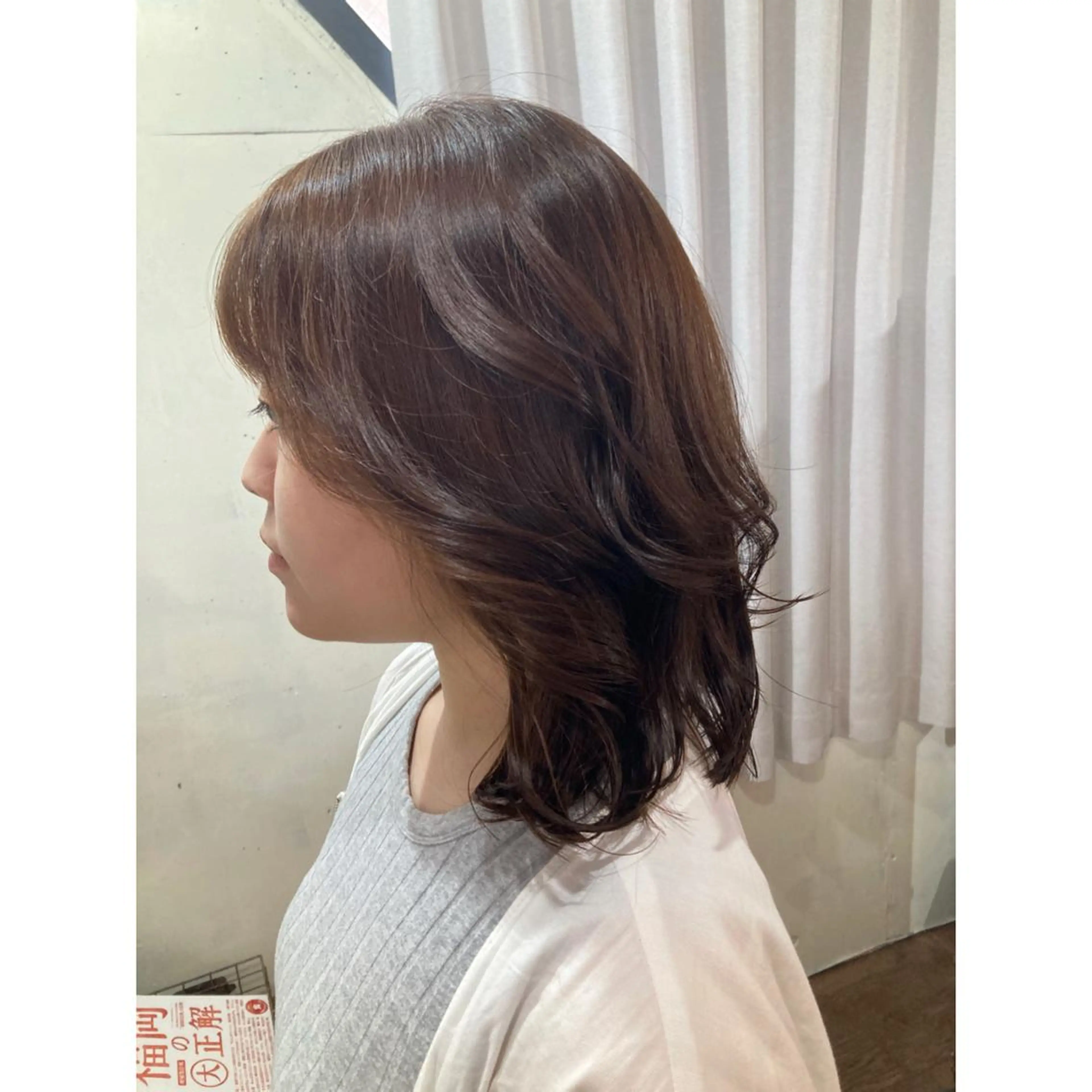 ミディアム カラー ヘアアレンジ 韓国風ヘア corona hairdesign KAZUE MAEDA所属・マエダ　カズエ🫶 coronahairのヘアスタイル