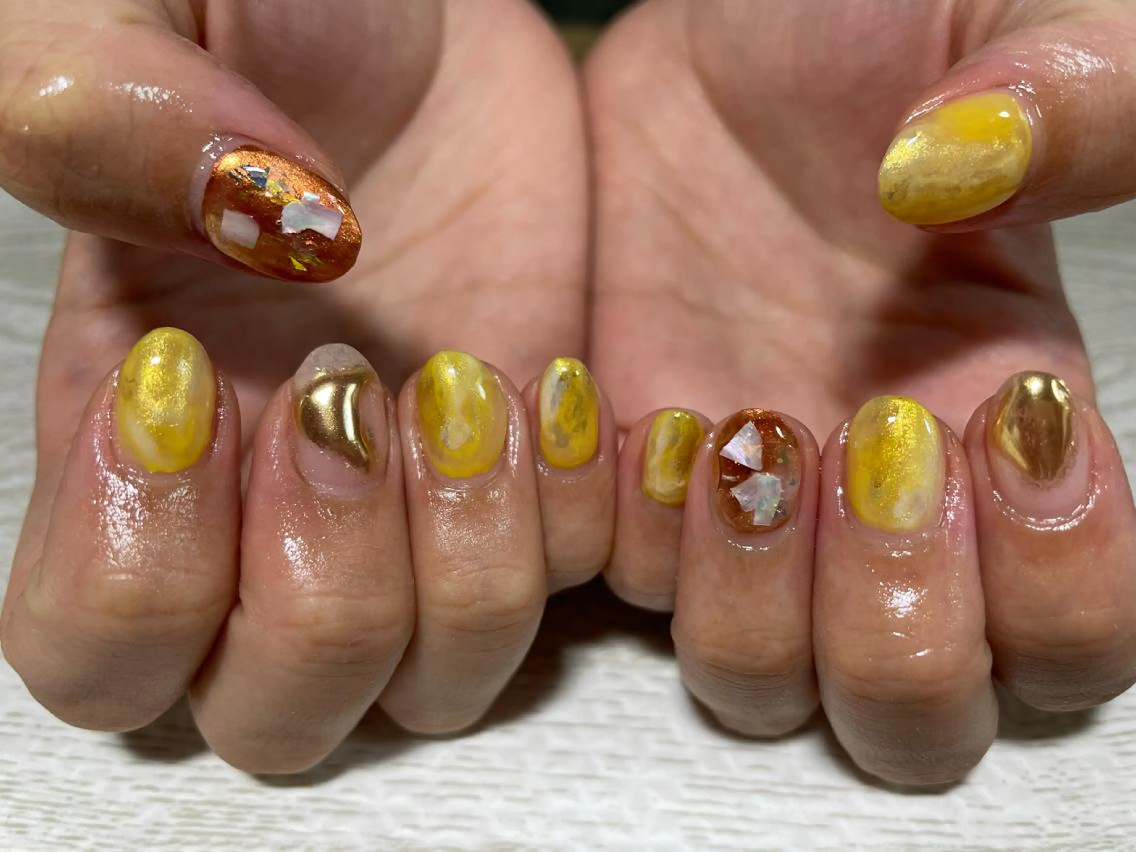 ネイル ハンドネイル Ulu  Nail 🌱自宅サロンのネイルデザイン
