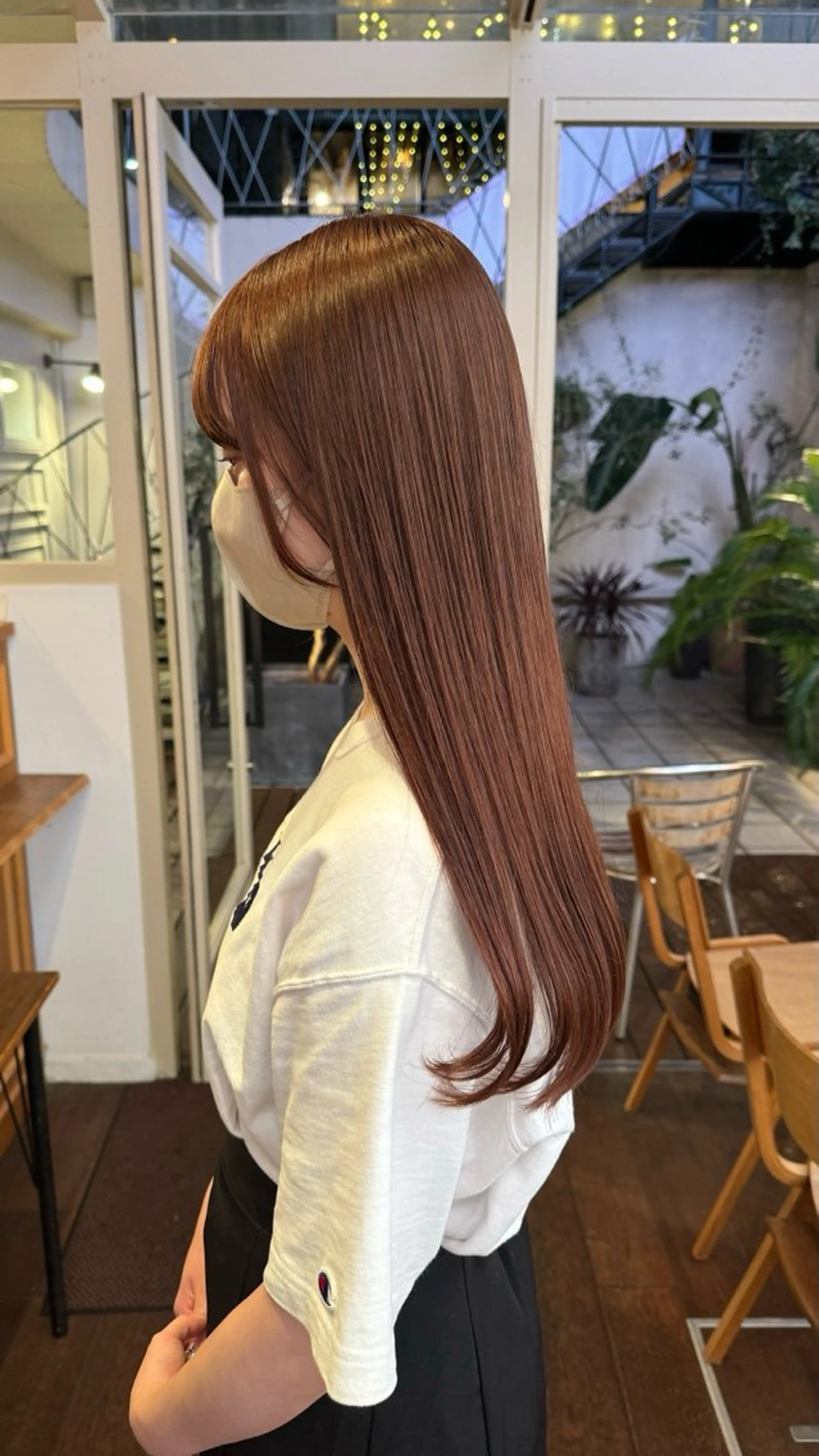カラー ヘアカラー つかもと みことのヘアスタイル