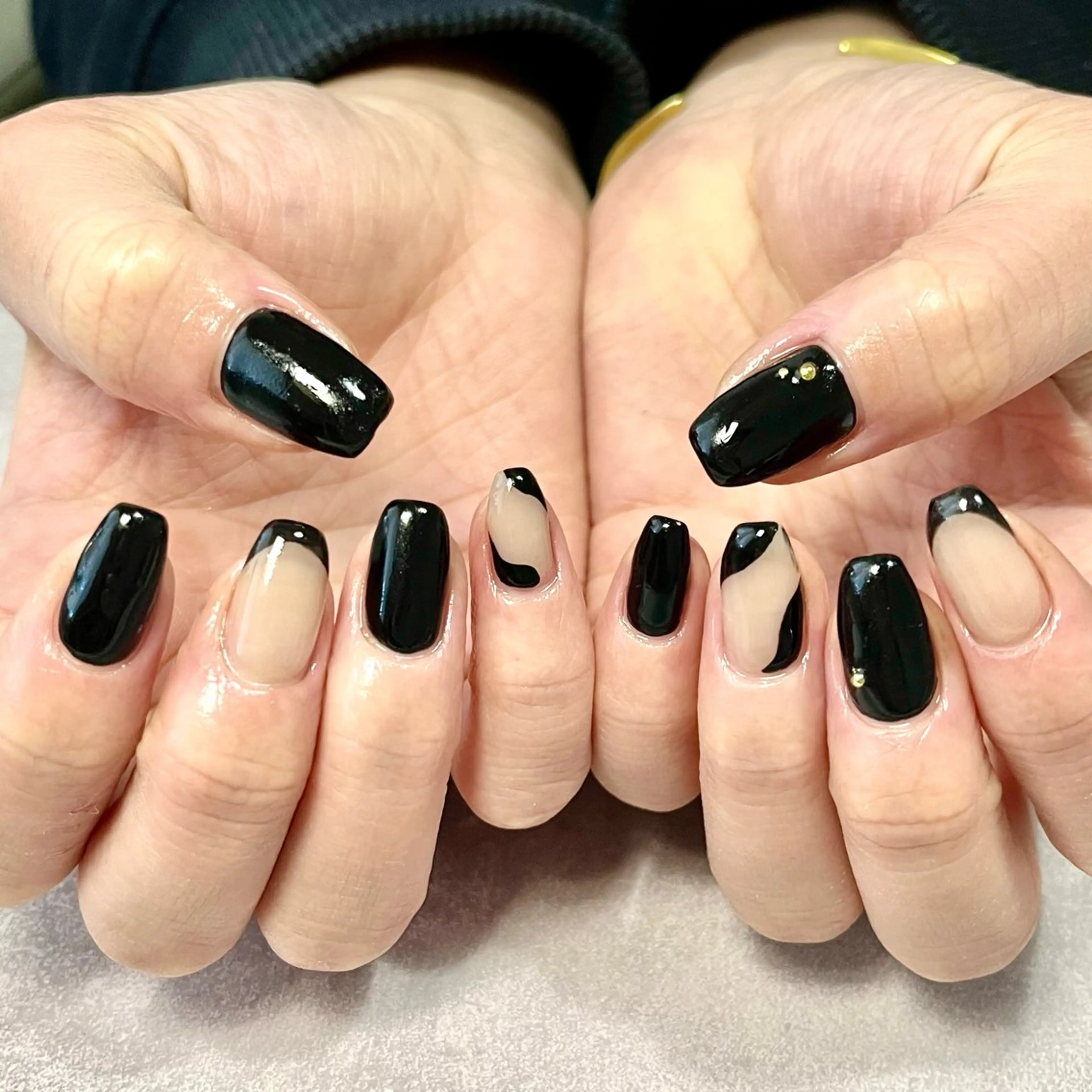 ネイル フレンチネイル ハンドネイル kupu所属・ネイルサロン kupuのネイルデザイン