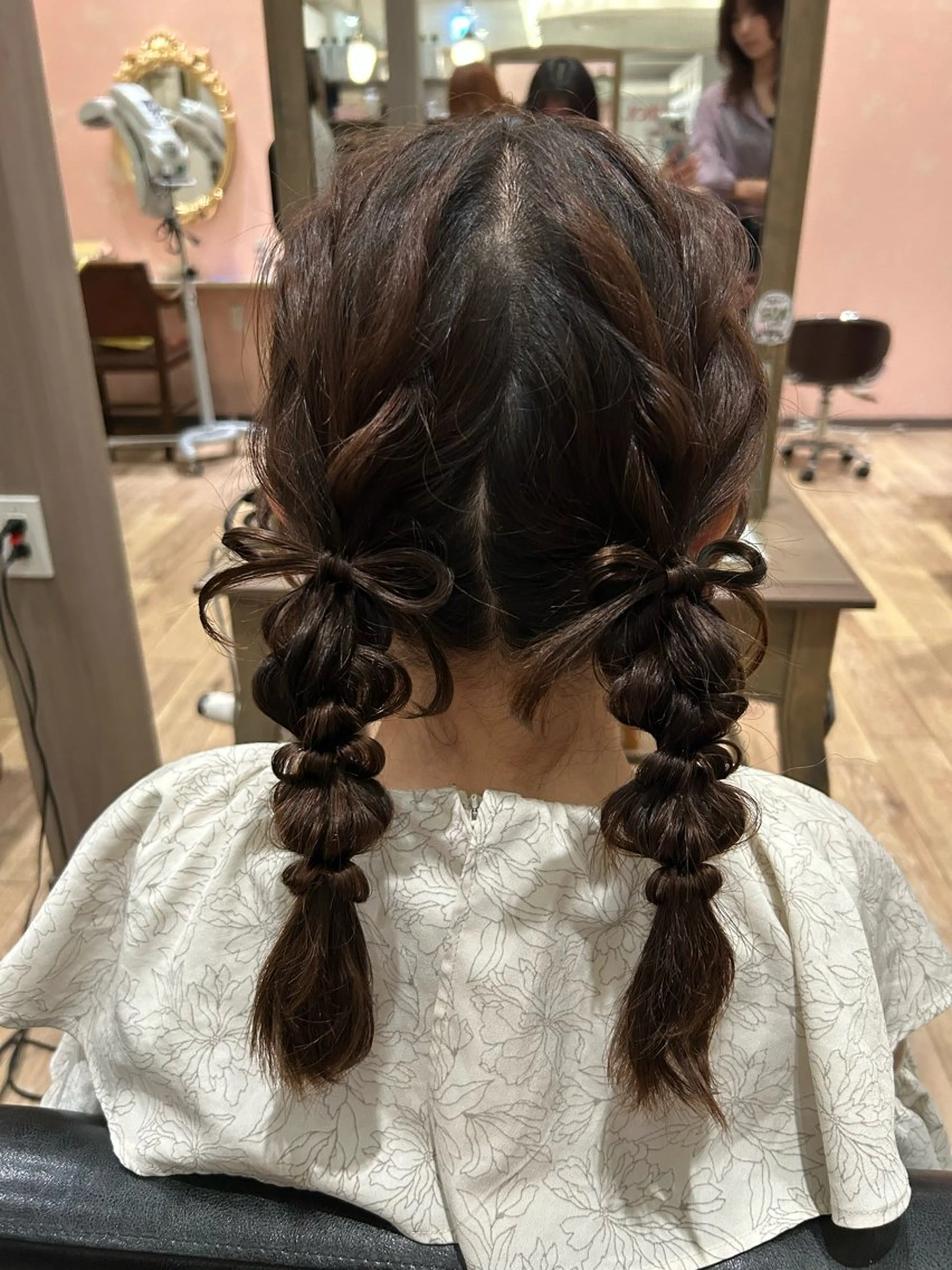 ヘアアレンジ ヘアセット 柳樂 純香のヘアスタイル