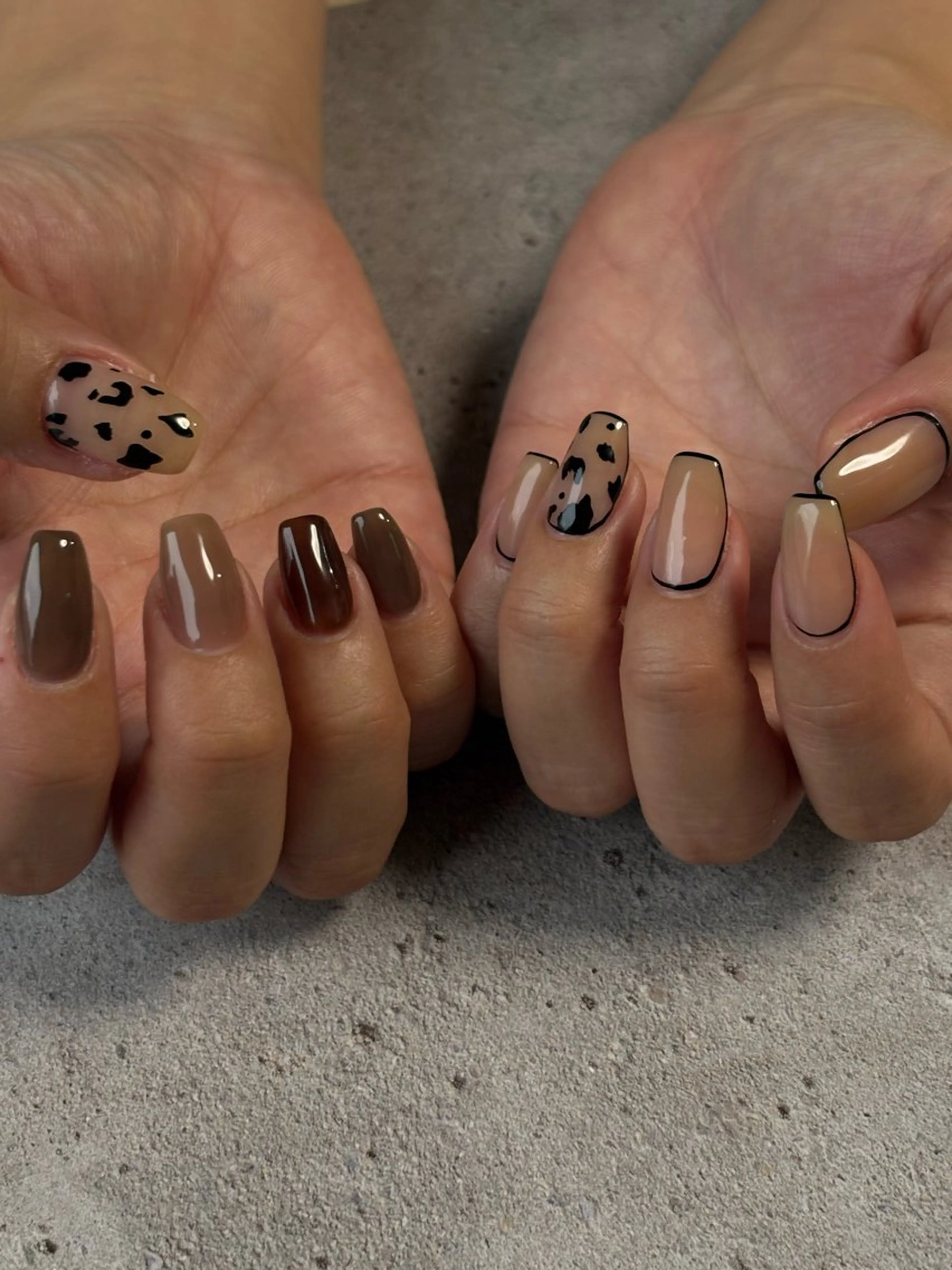 ネイル ハンドネイル フットネイル mieux YUKoのネイルデザイン