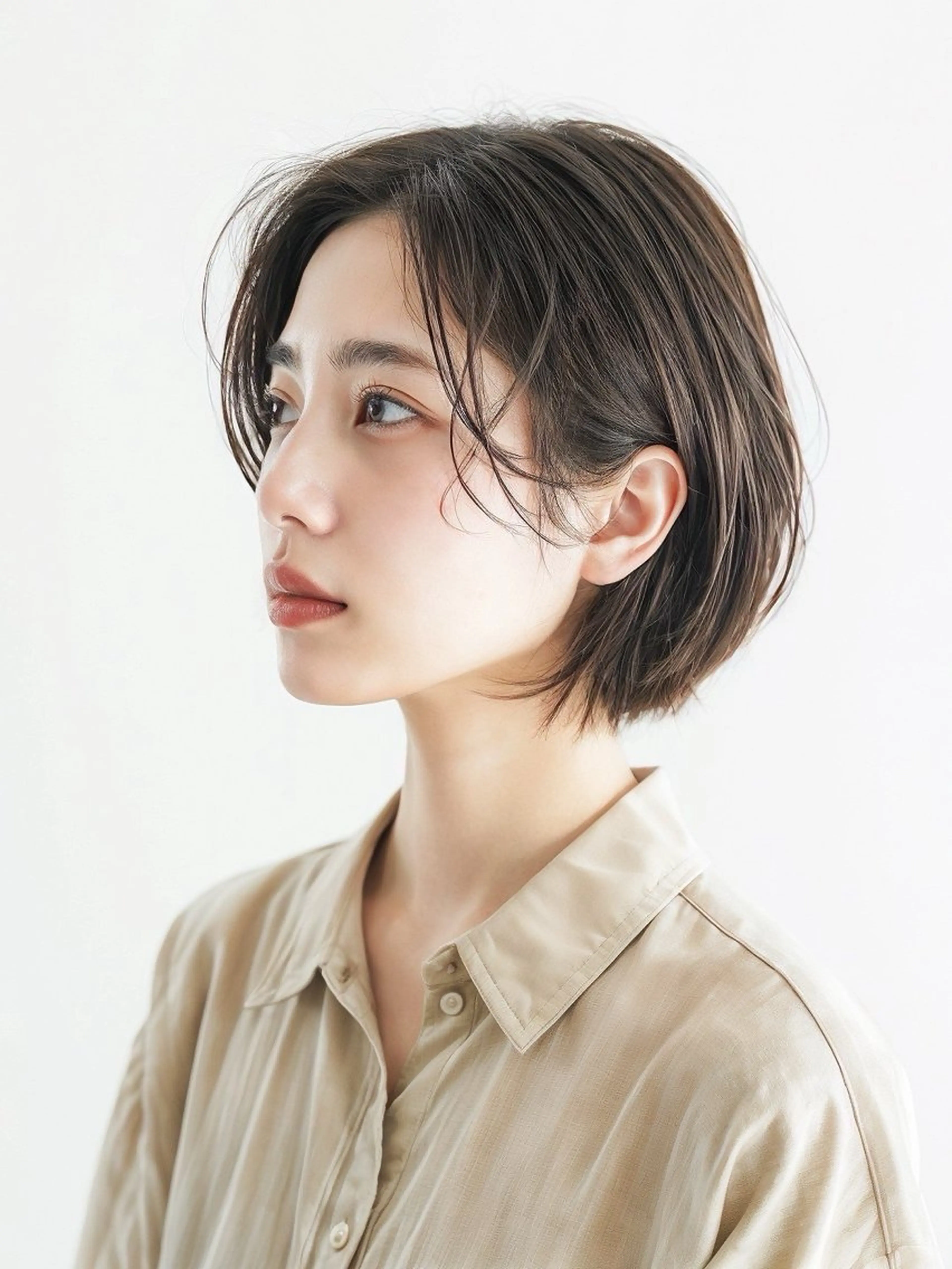ショート カラー ヘアアレンジ ヘアカラー 🐹ブリーチ/透明感 /韓国ヘア/蓮🐹のヘアスタイル