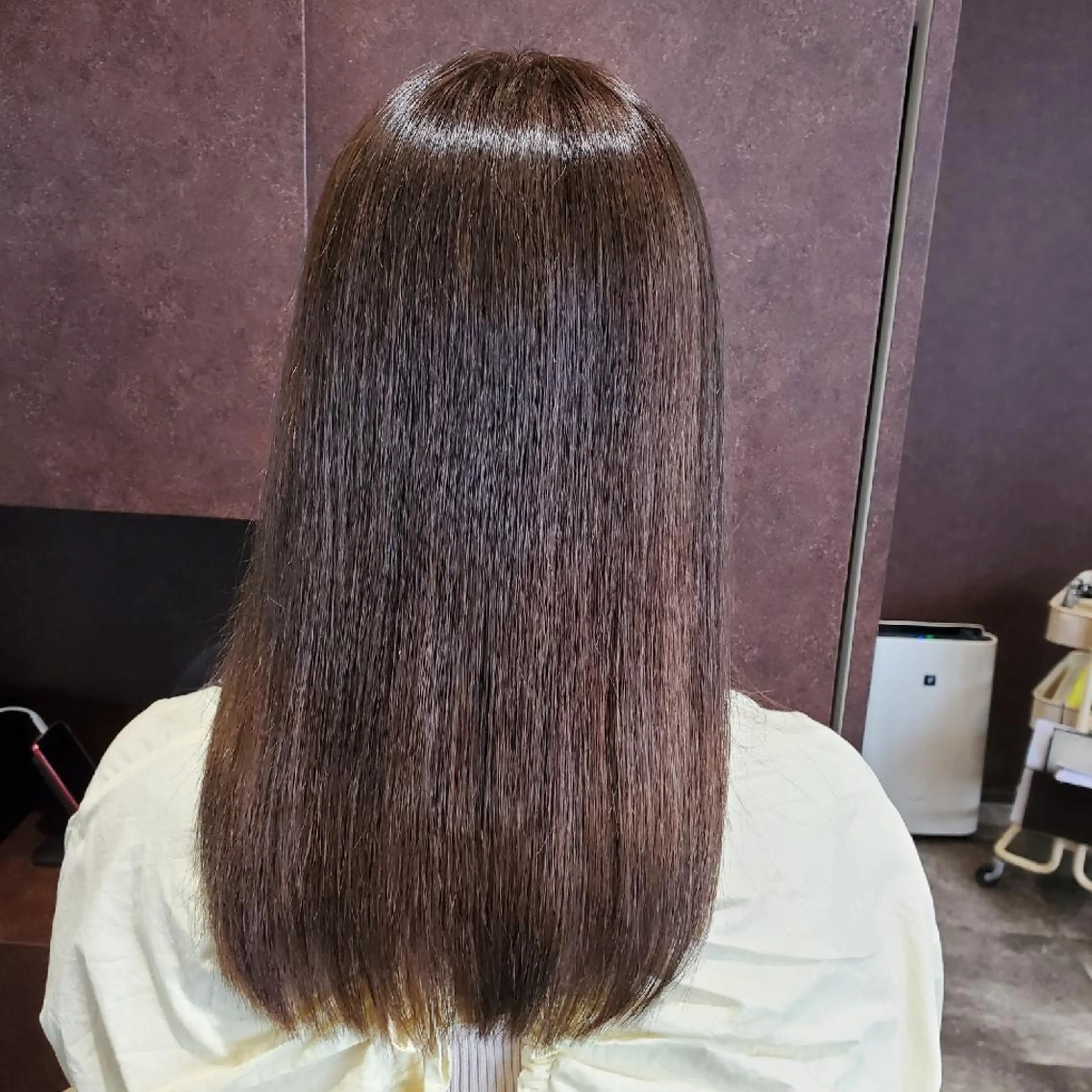 ロング カラー ブルーカラー 髪質改善 トリートメント LORE　minatomirai所属・takeuchi 🐒のヘアスタイル