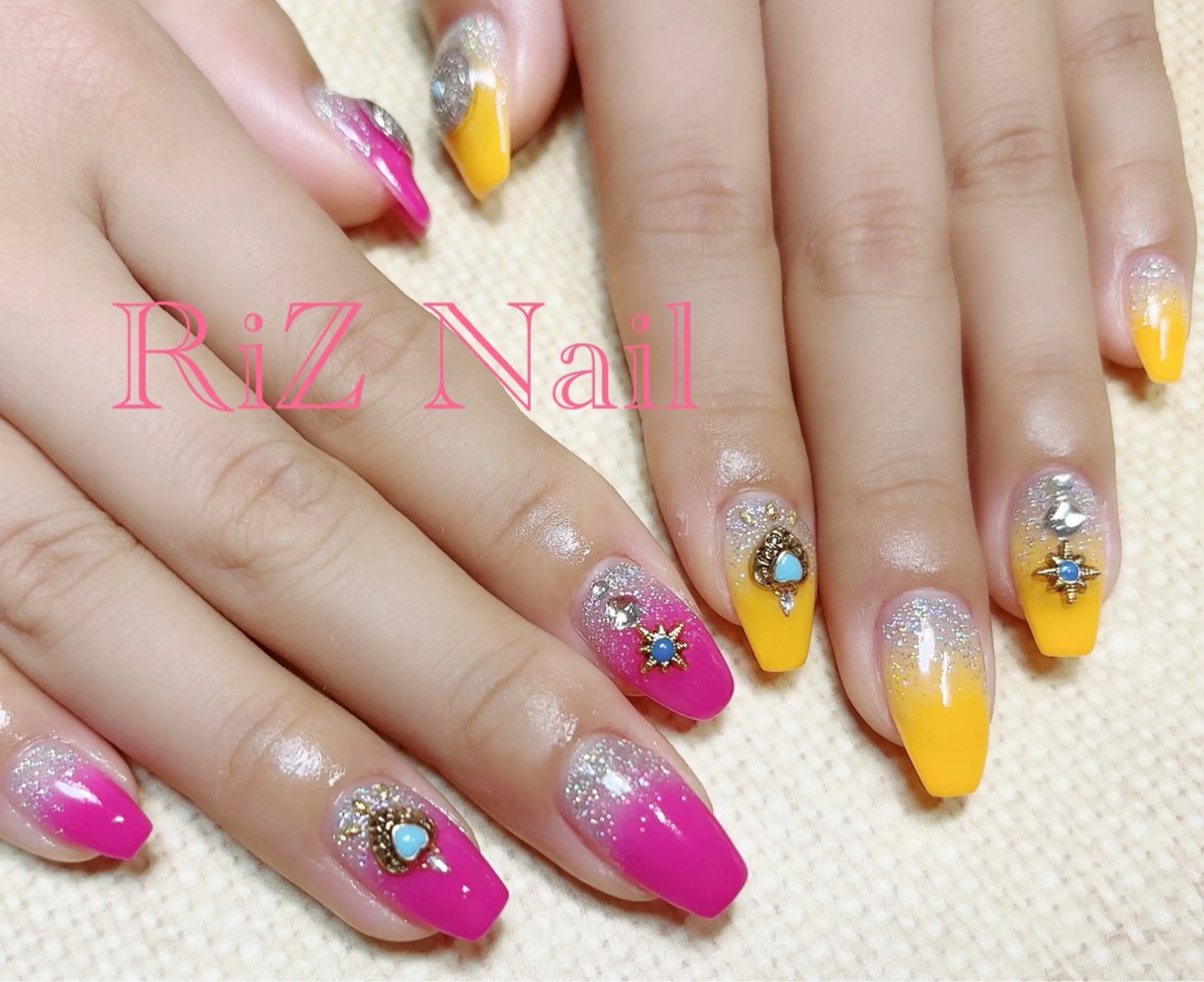 ネイル 持ち込み RiZ nail salonのネイルデザイン