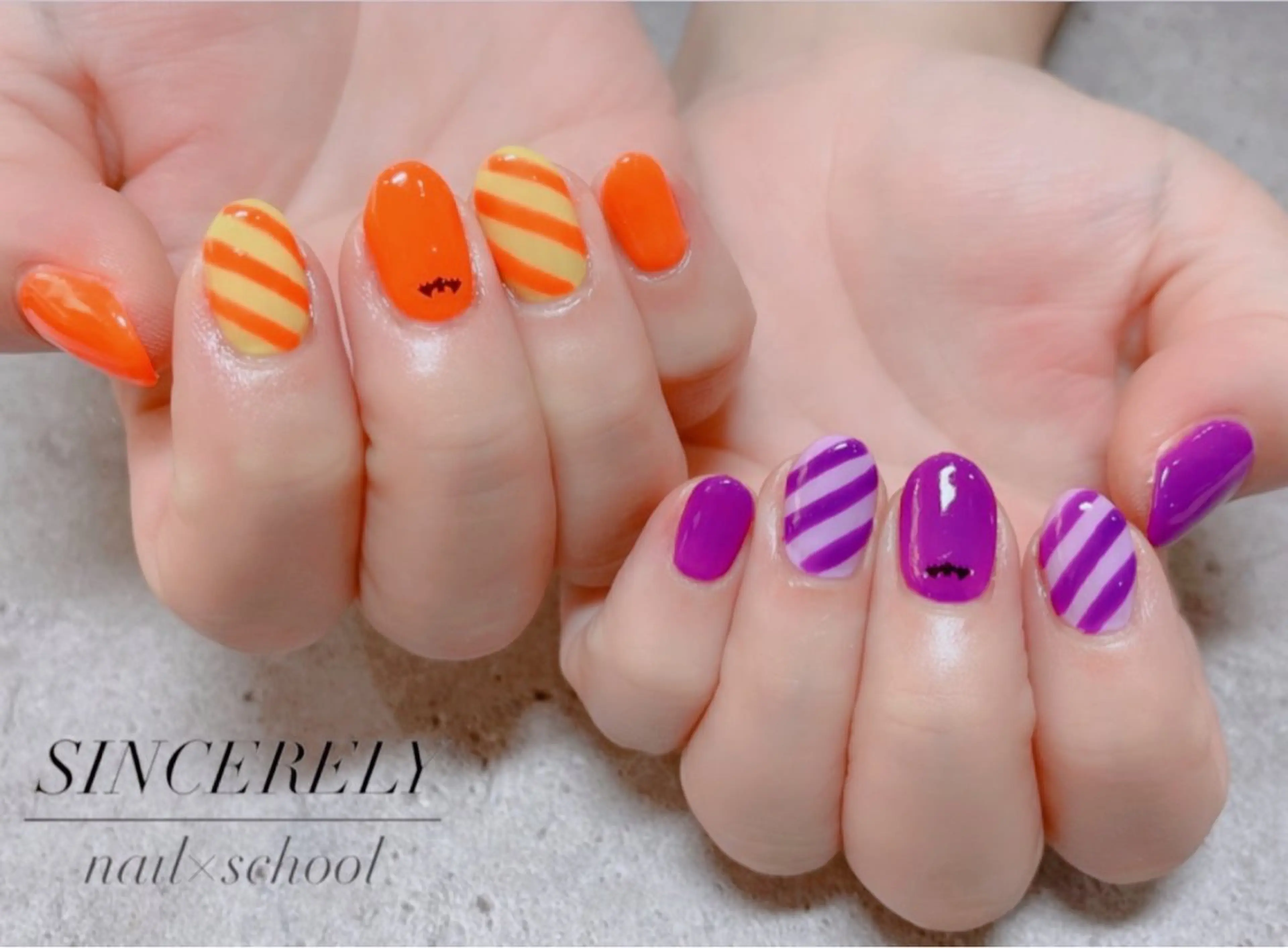 ネイル 持ち込み ニュアンスネイル シンプルネイル sincerely Nail&eyeのマツエク・マツパデザイン