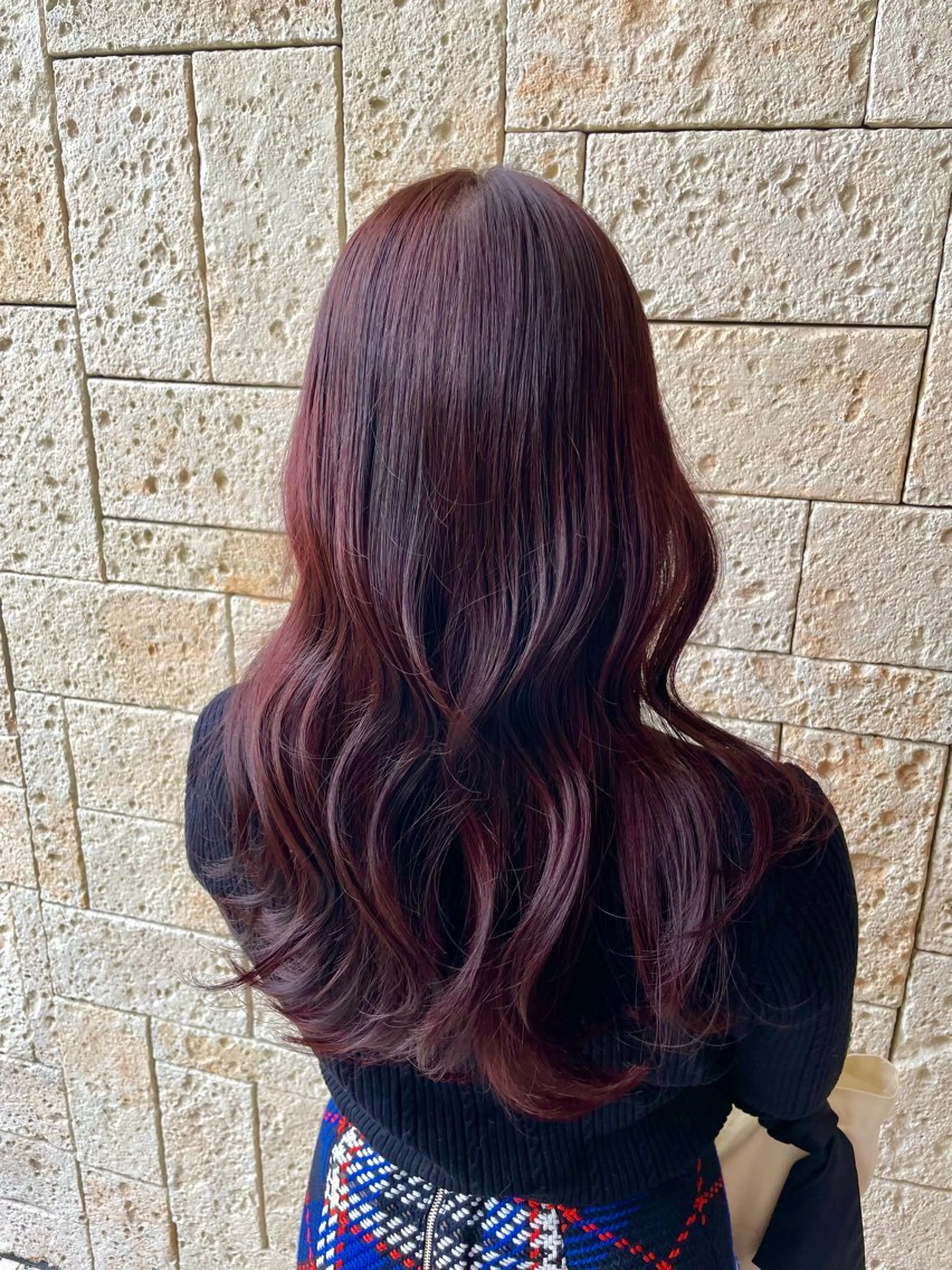 ロング カラー カット ヘアカラー 木村 一葵のヘアスタイル