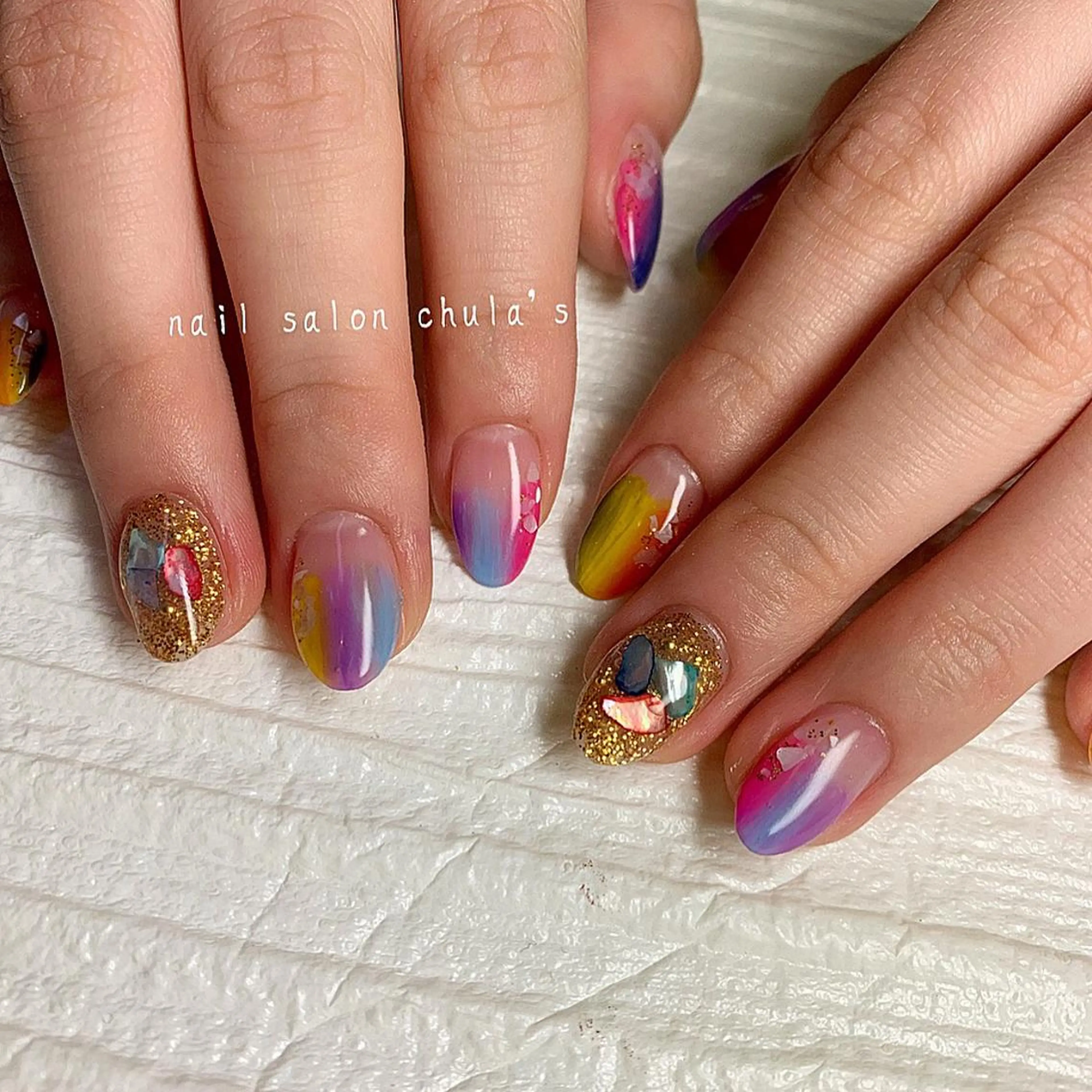 ネイル ハンドネイル nail salon  chula's所属・☆ayaka ☆のネイルデザイン