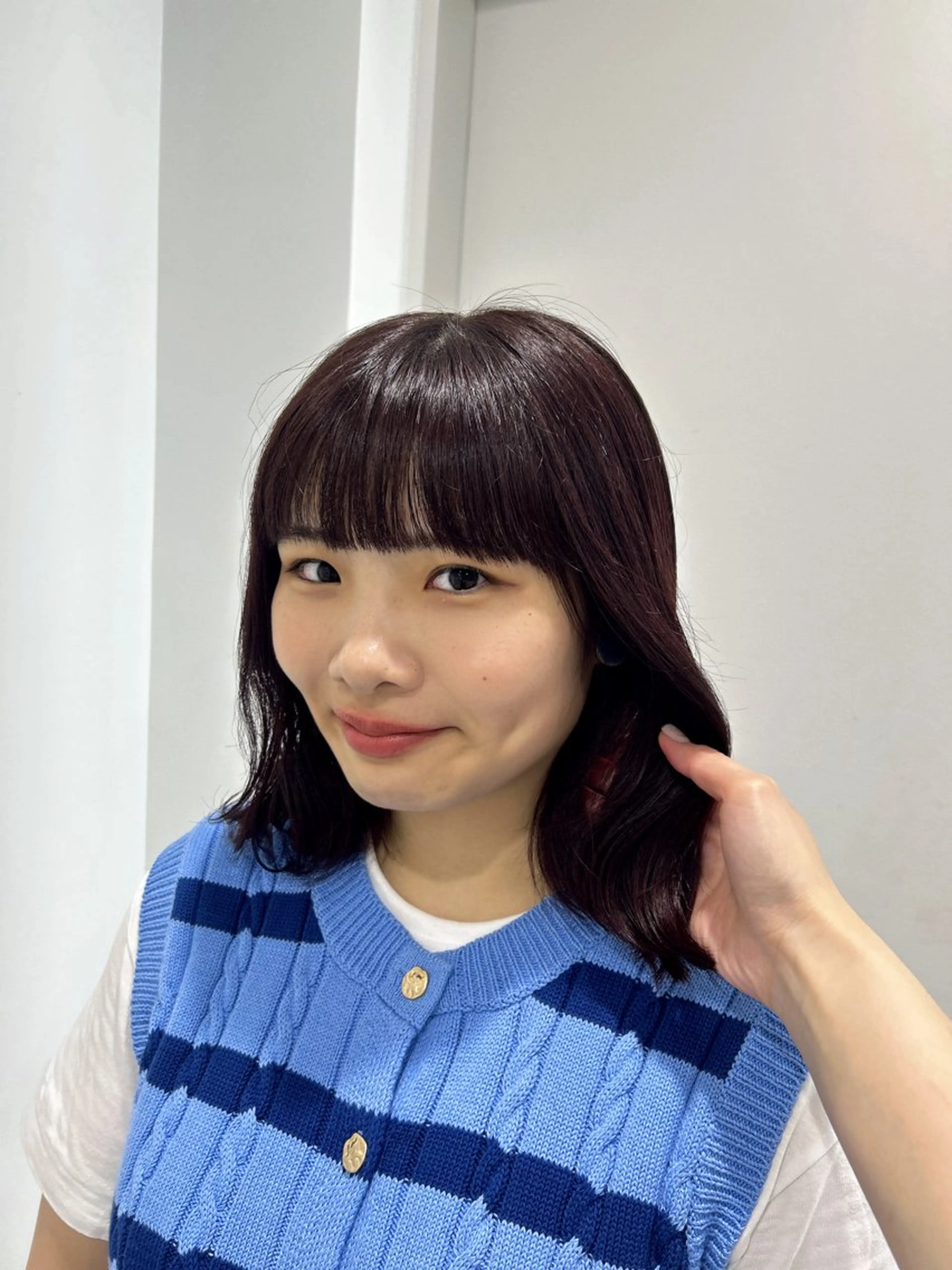 ミディアム カラー 愛結 暖色カラー🎀🩰のヘアスタイル