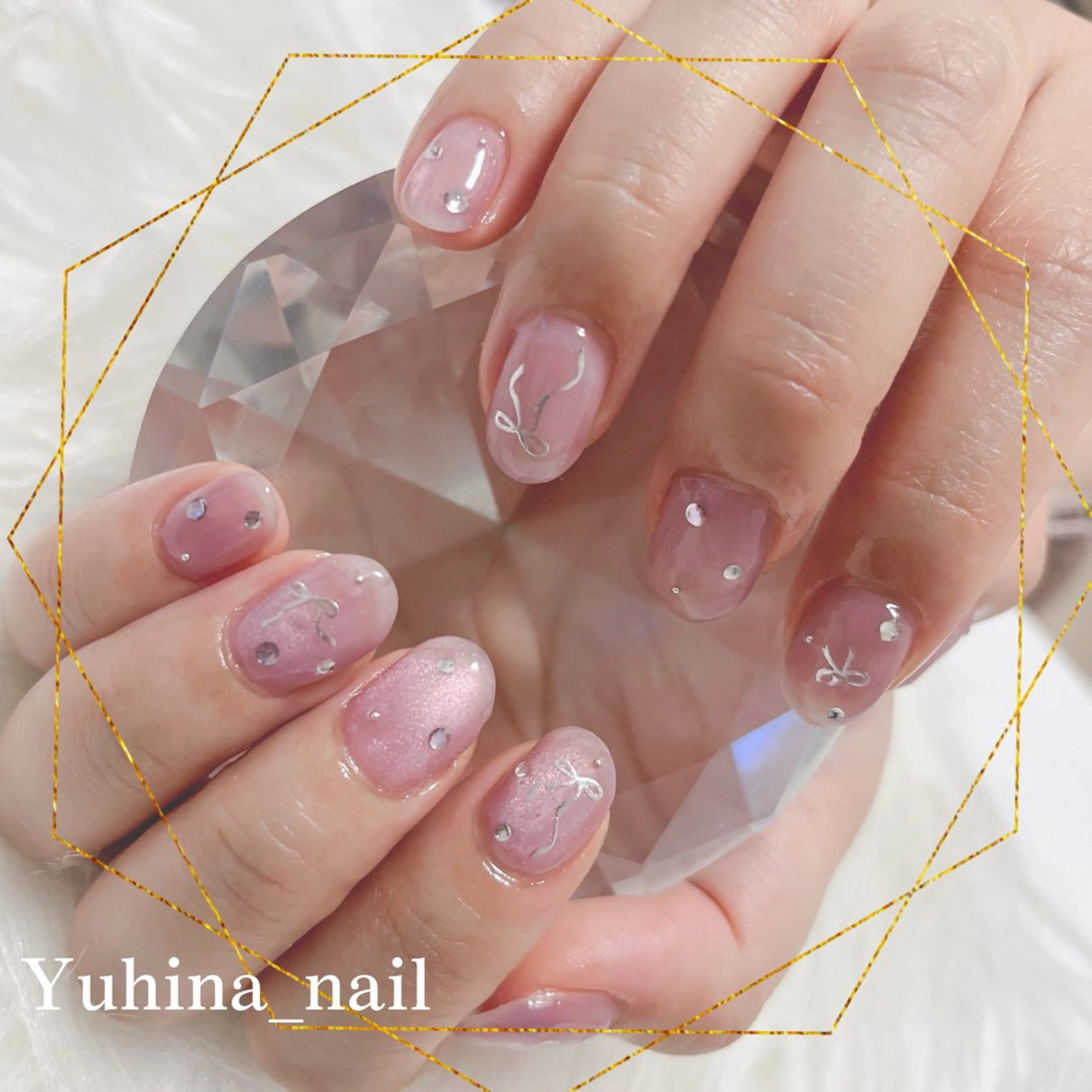 ネイル Yuhina _nail‪ෆ‪.*のネイルデザイン