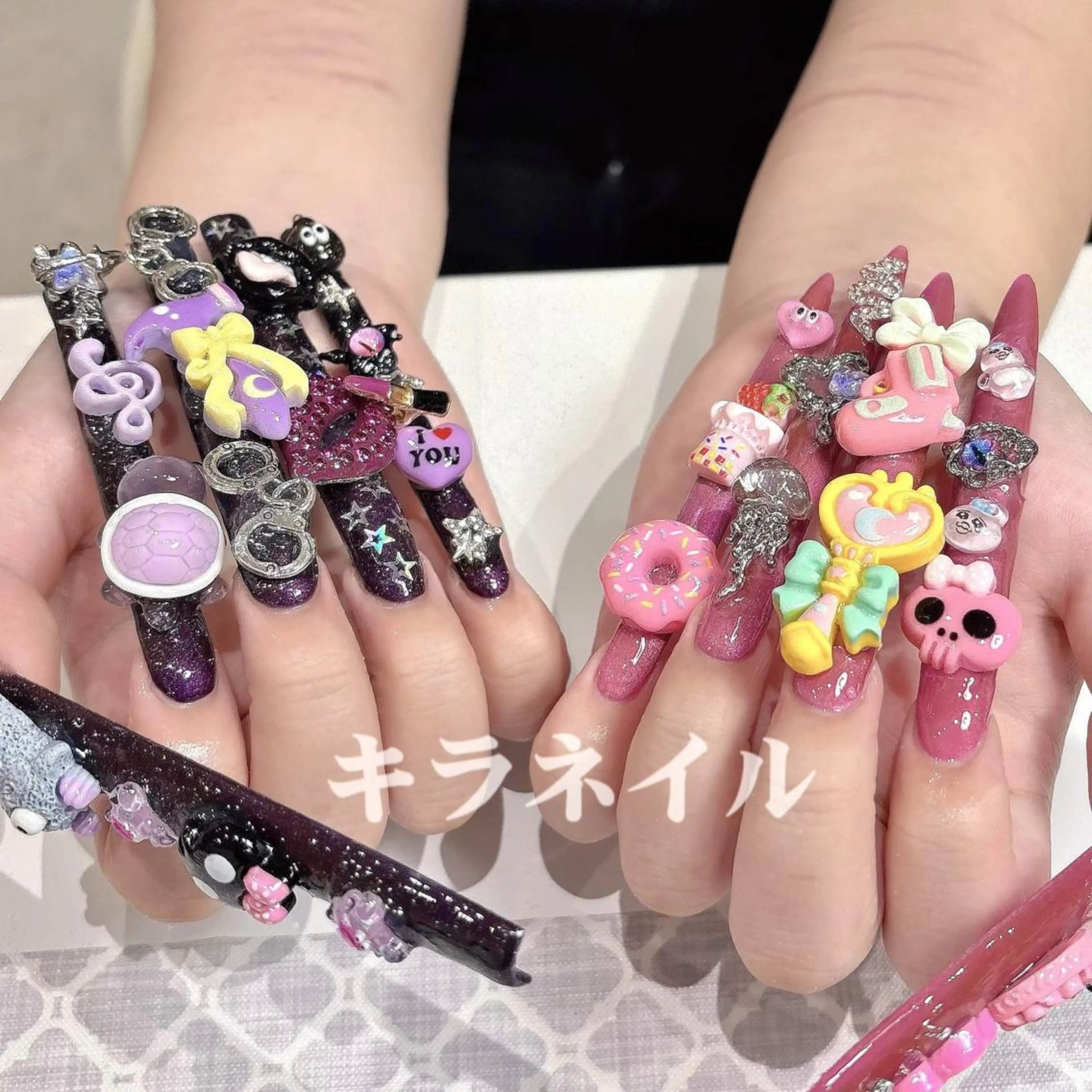 ネイル 🎀KIRA ワンホンネイル✨のネイルデザイン