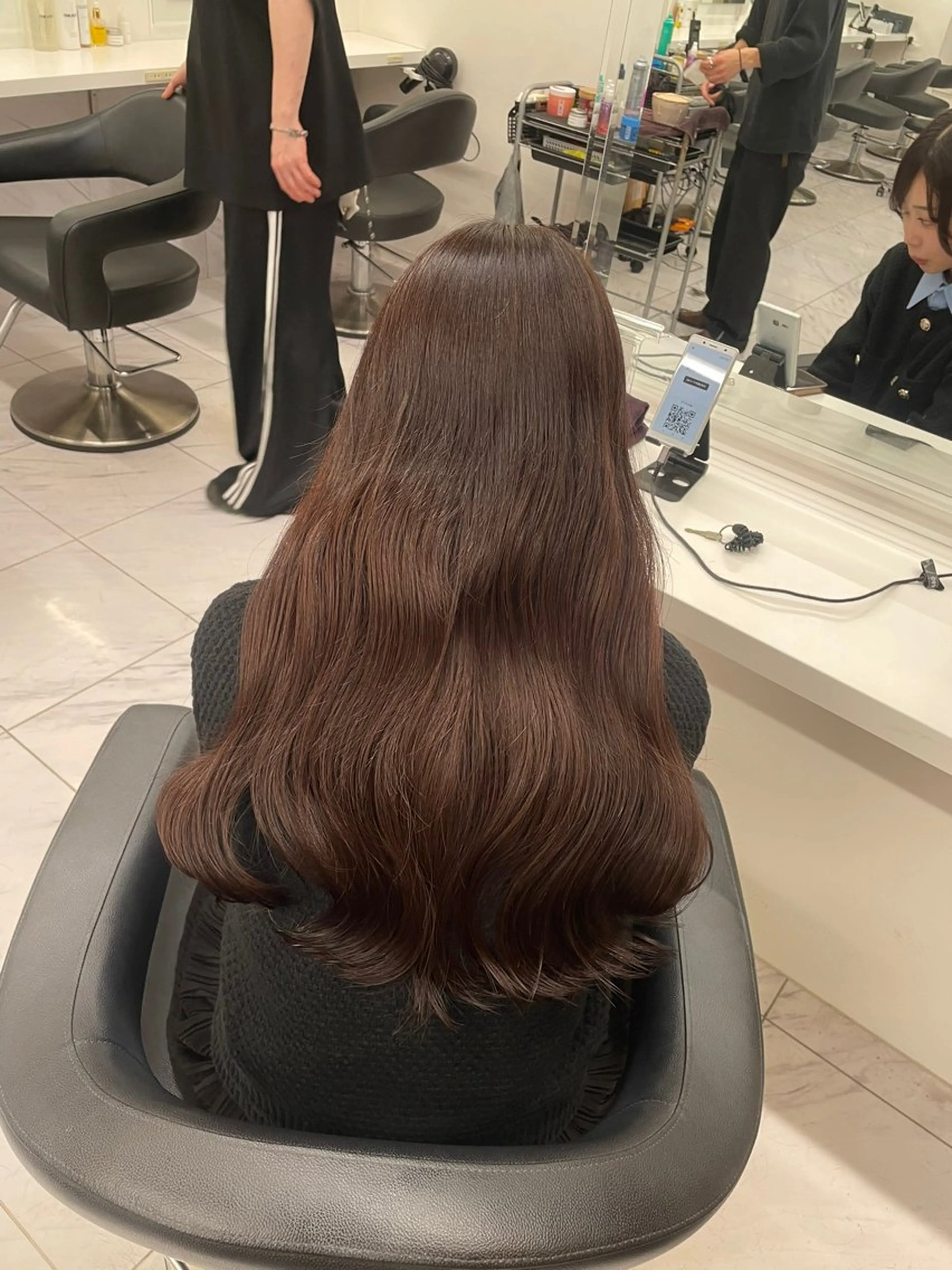 ロング カラー ヘアアレンジ カット ヘアカラー トリートメント ヘアセット 💗横浜美容室 💗HARUNAのヘアスタイル