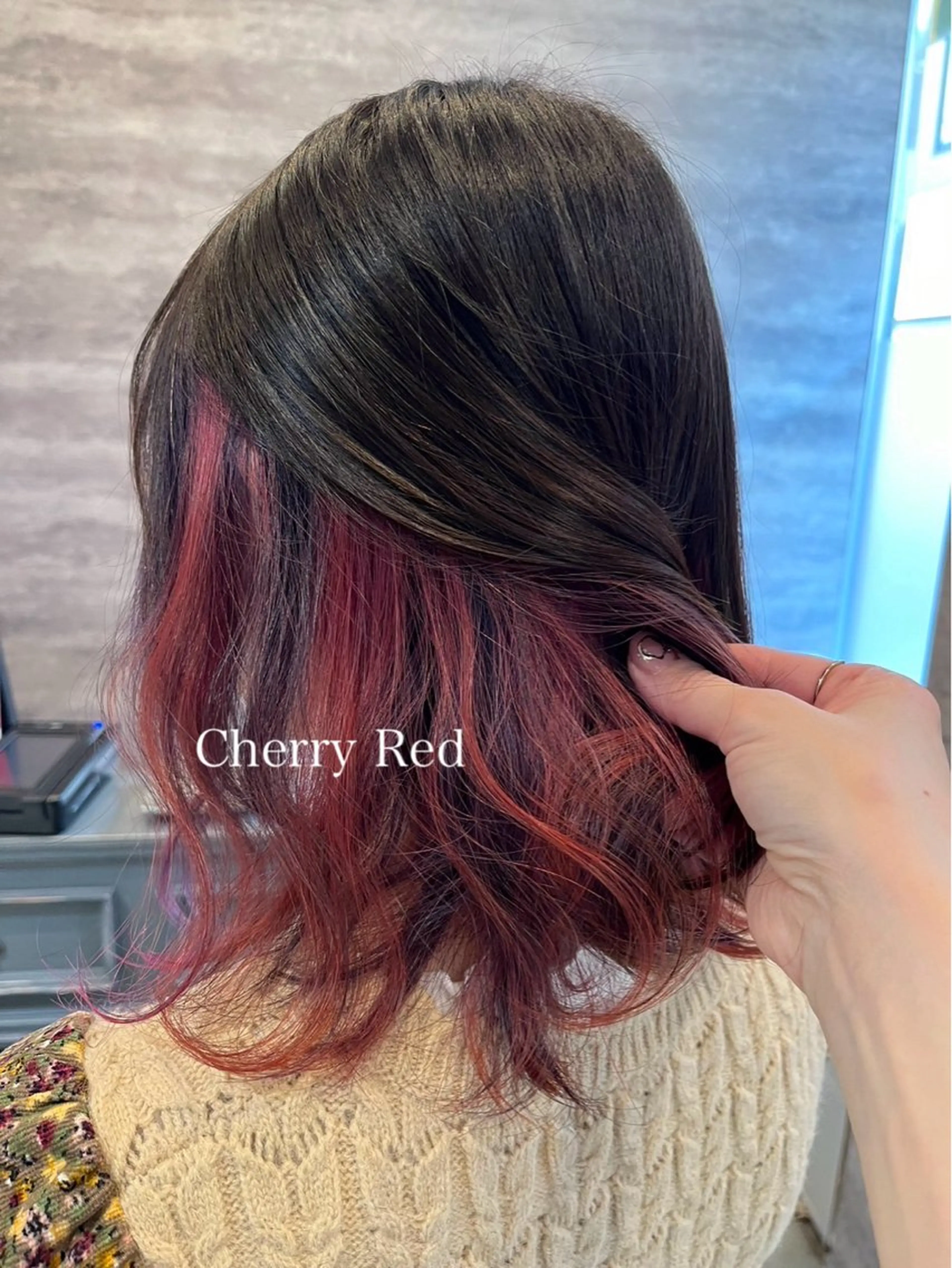 ミディアム カラー ブリーチ ブルーカラー ダブルカラー グラデーションカラー ハイライトカラー 💈Blanco💈 カラー&ケア🌈のヘアスタイル