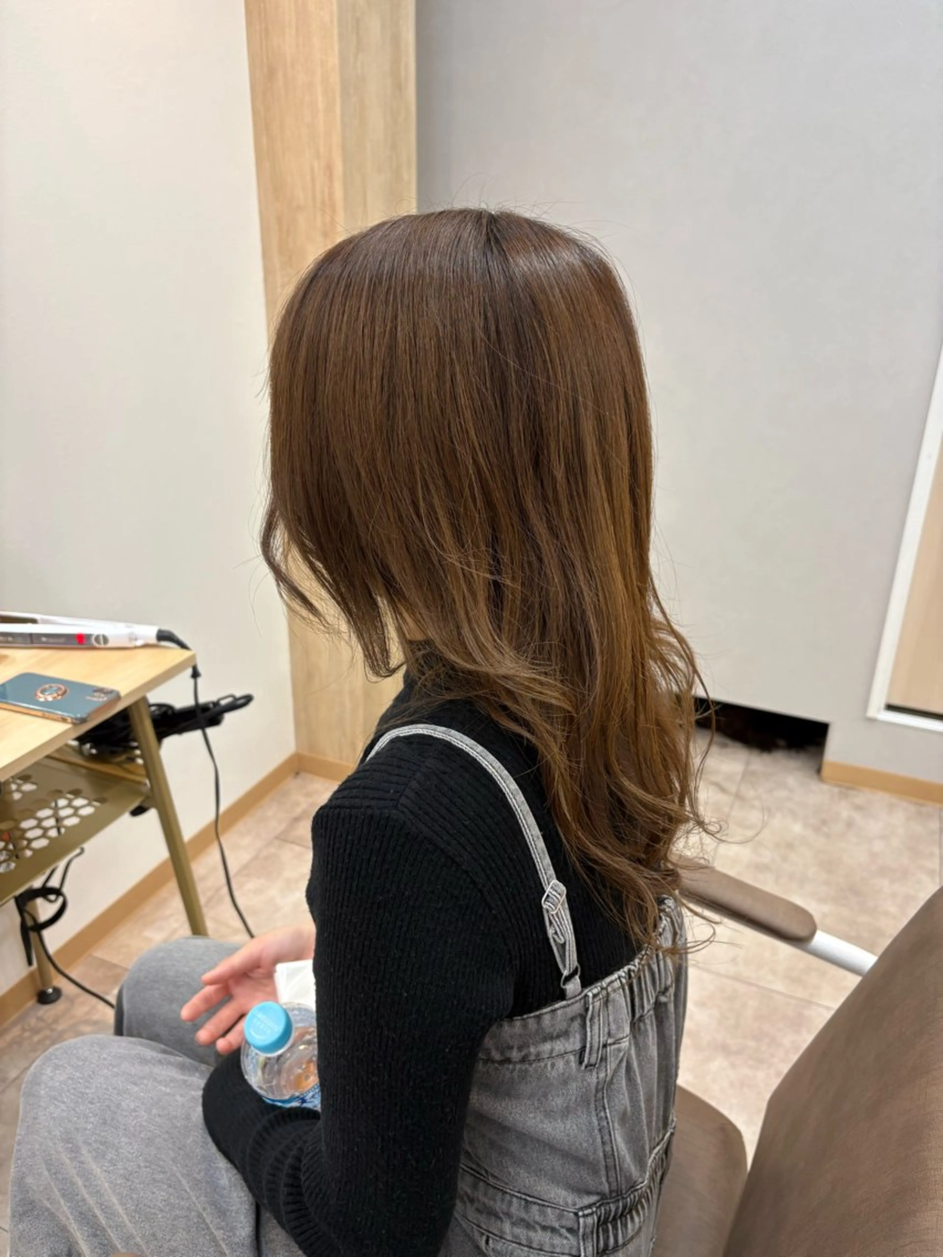 ミディアム カラー ヘアカラー トリートメント TELA HAIR 稲毛店　千尋のヘアスタイル
