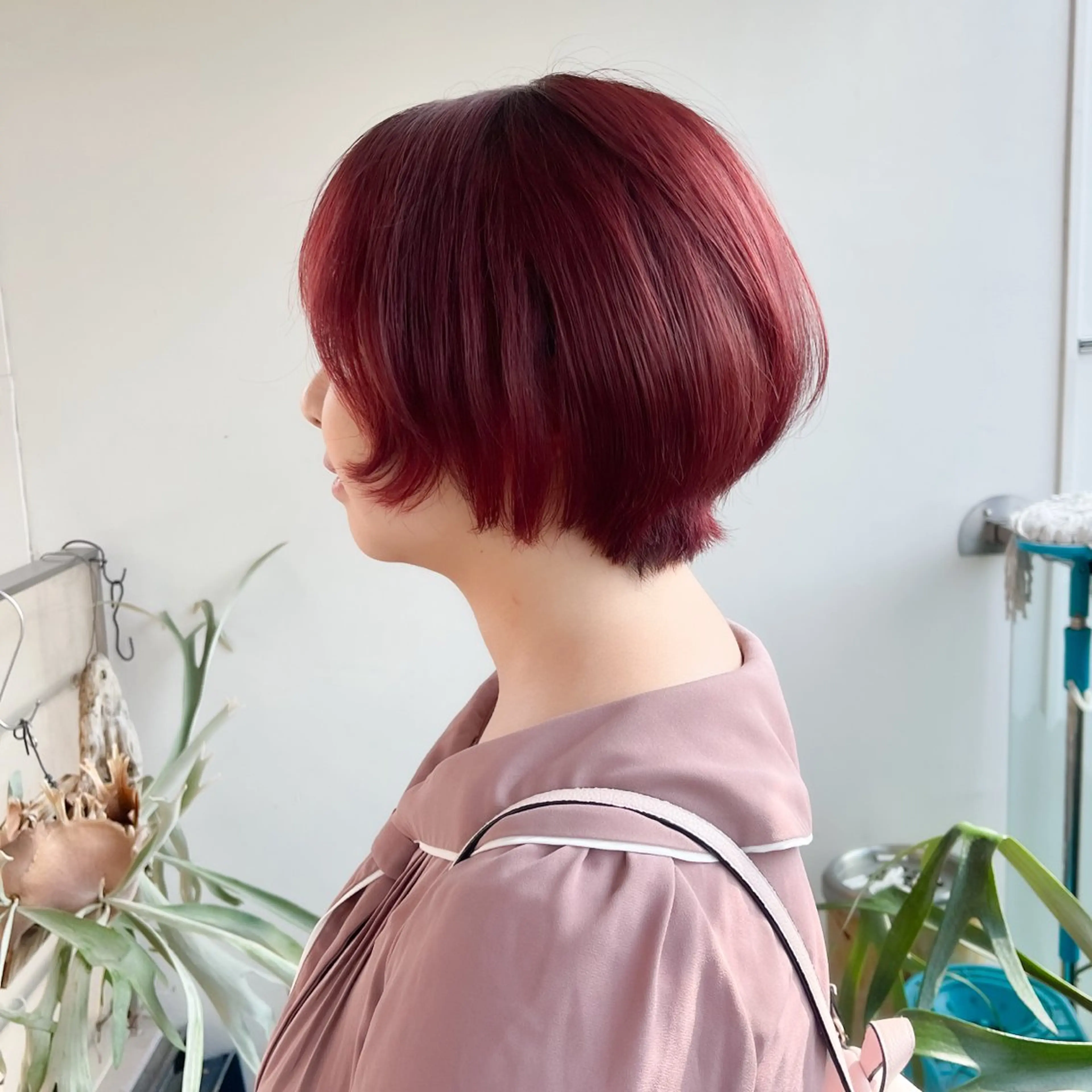 ショート カラー 艶カラー🫧 猿渡 響のヘアスタイル