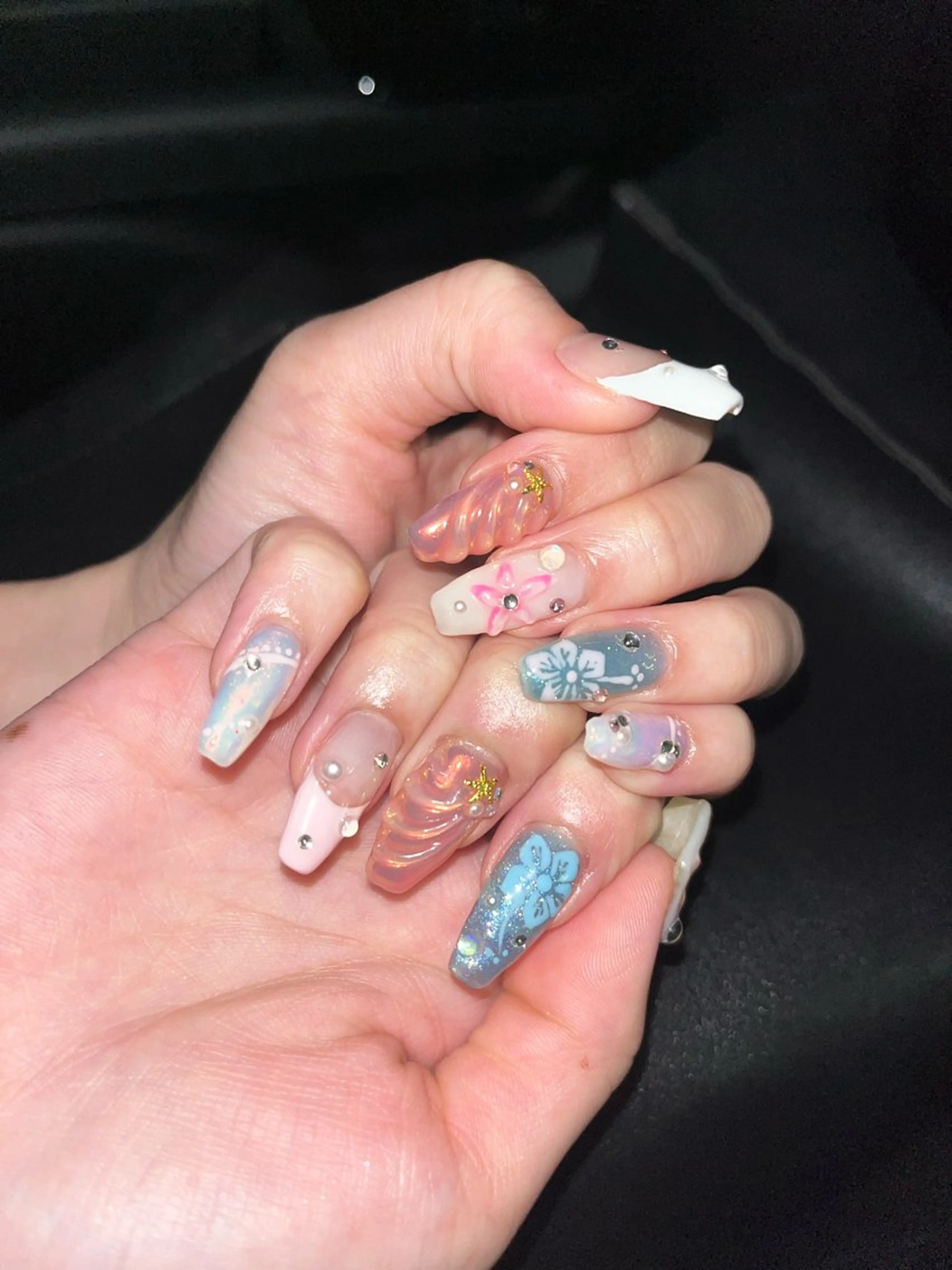 ネイル アートネイル ハンドネイル 🏠自宅 サロン💅natsuのネイルデザイン
