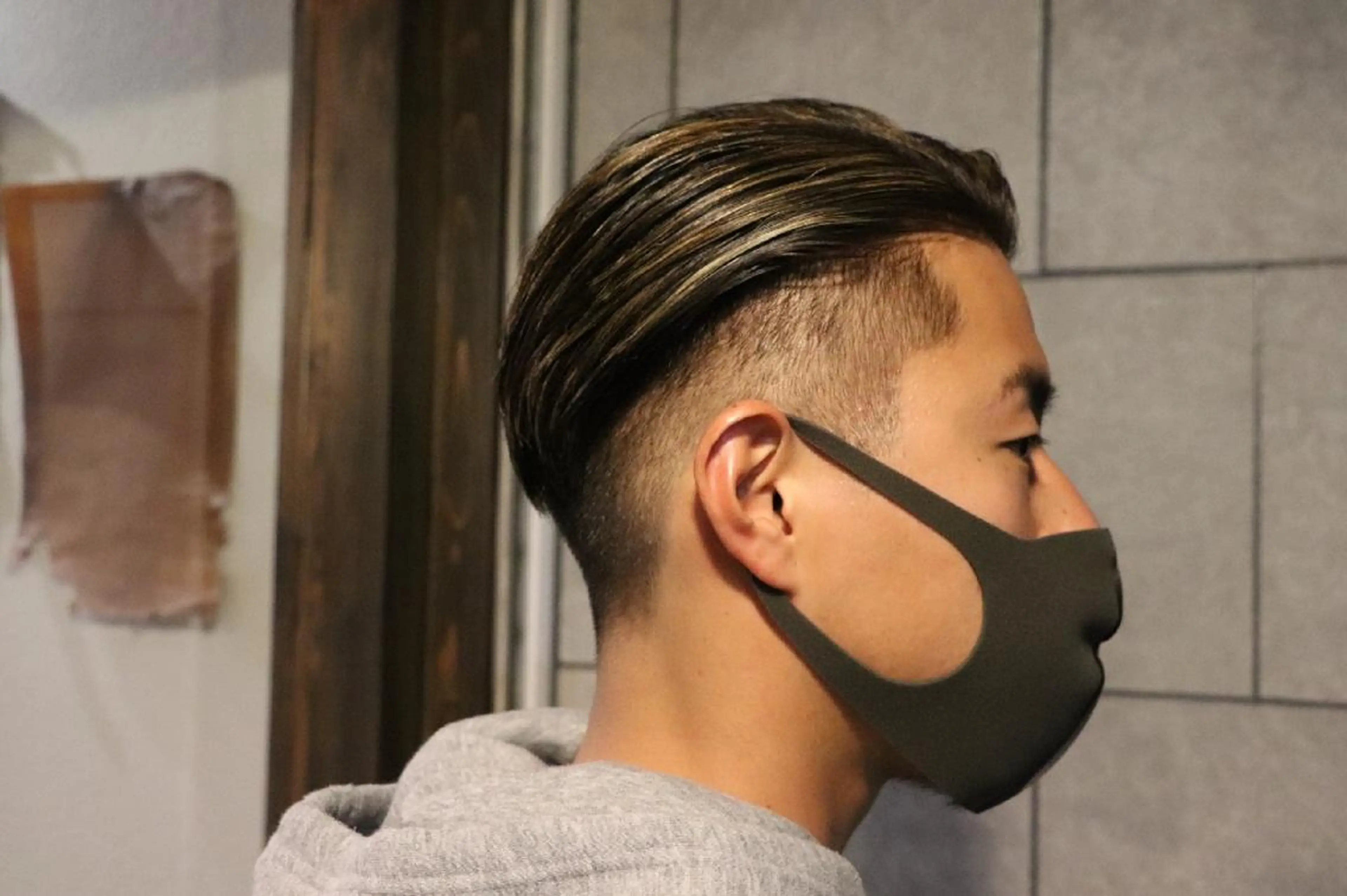 ショート ハイライト 川端 智治のヘアスタイル
