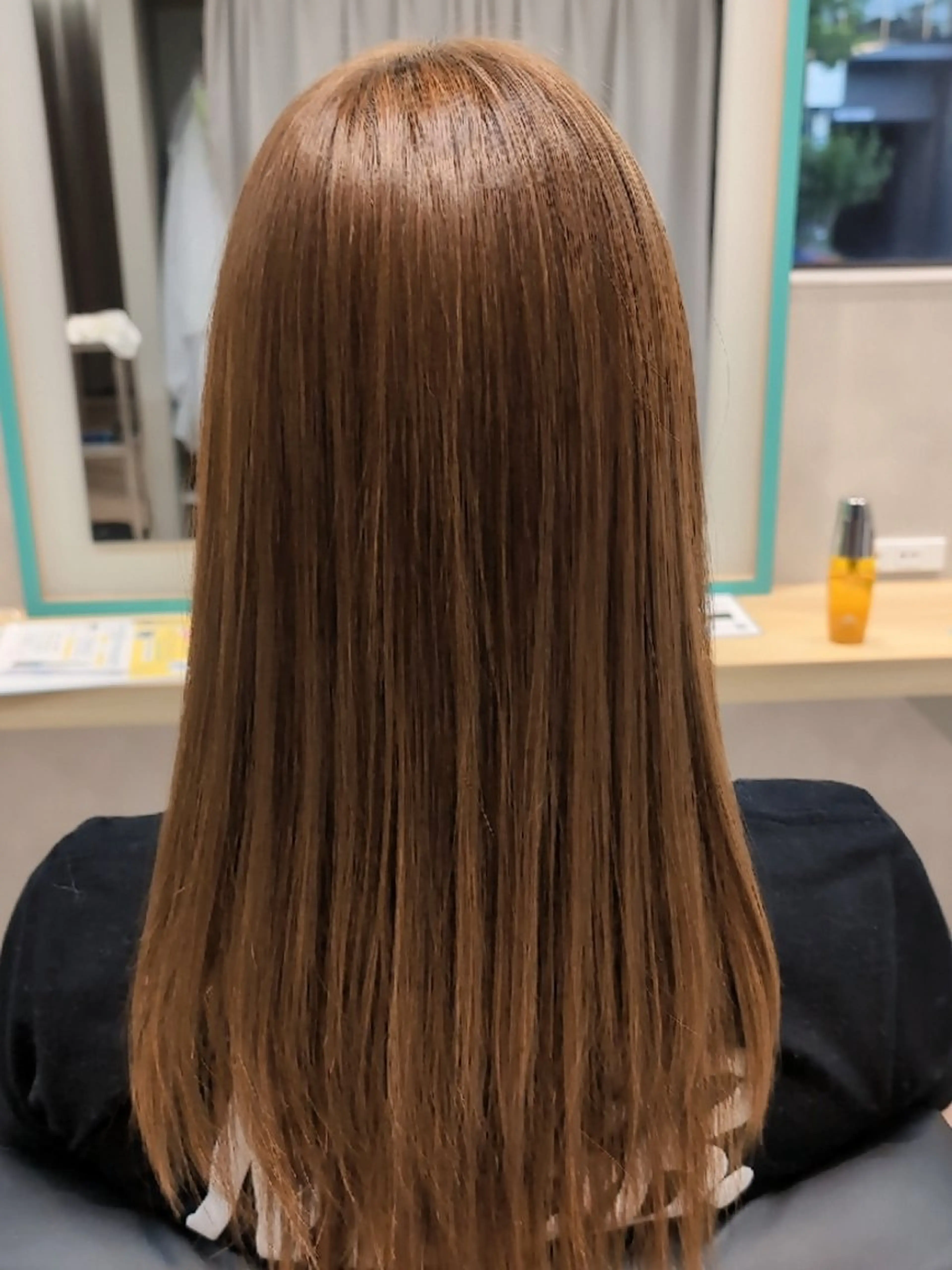 ロング カット 縮毛矯正 田端みおと🐱 SoZoBridgeのヘアスタイル