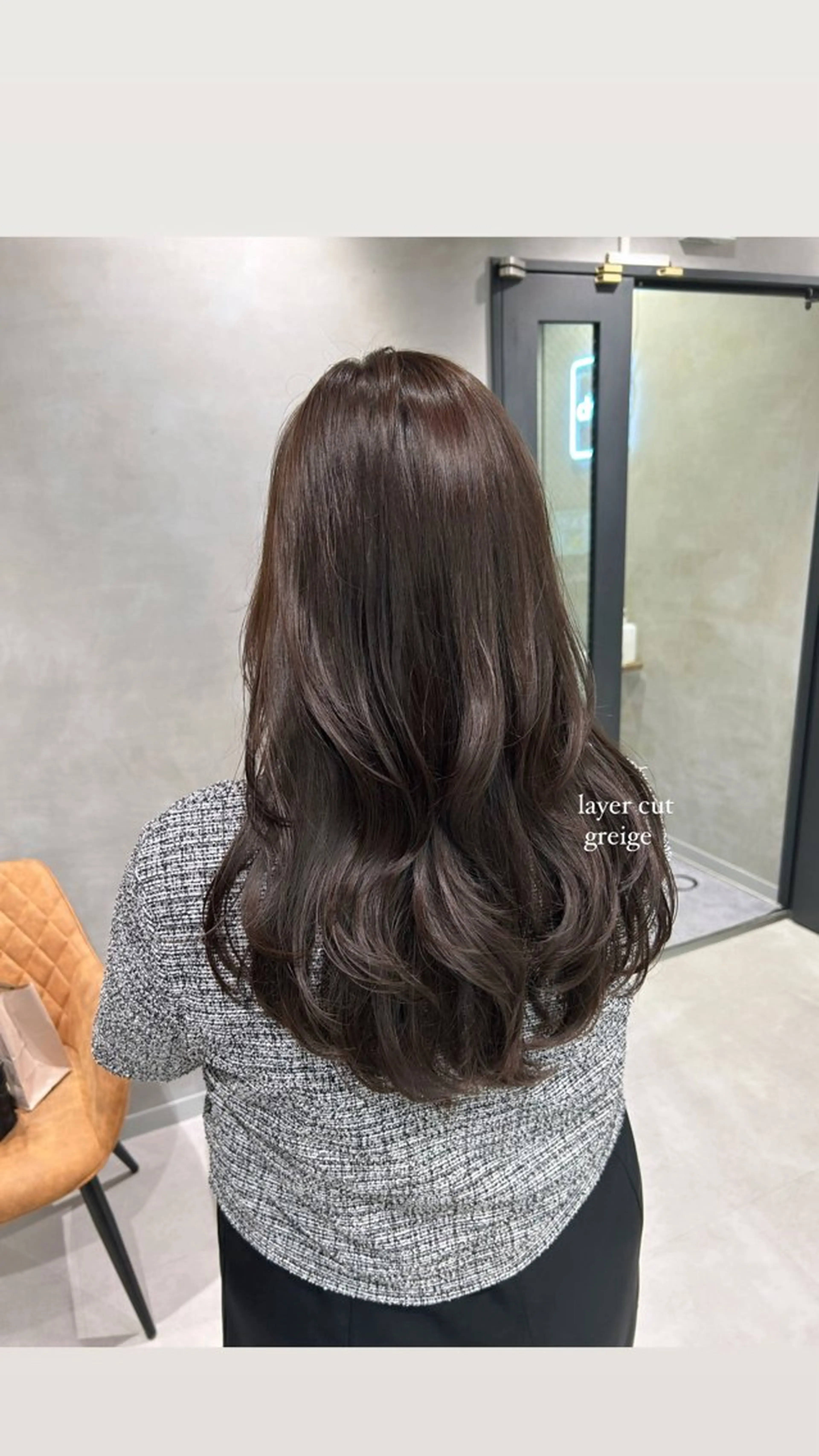ロング カラー カット ヘアカラー トリートメント 透けるベージュ/ 艶カラー♡のヘアスタイル
