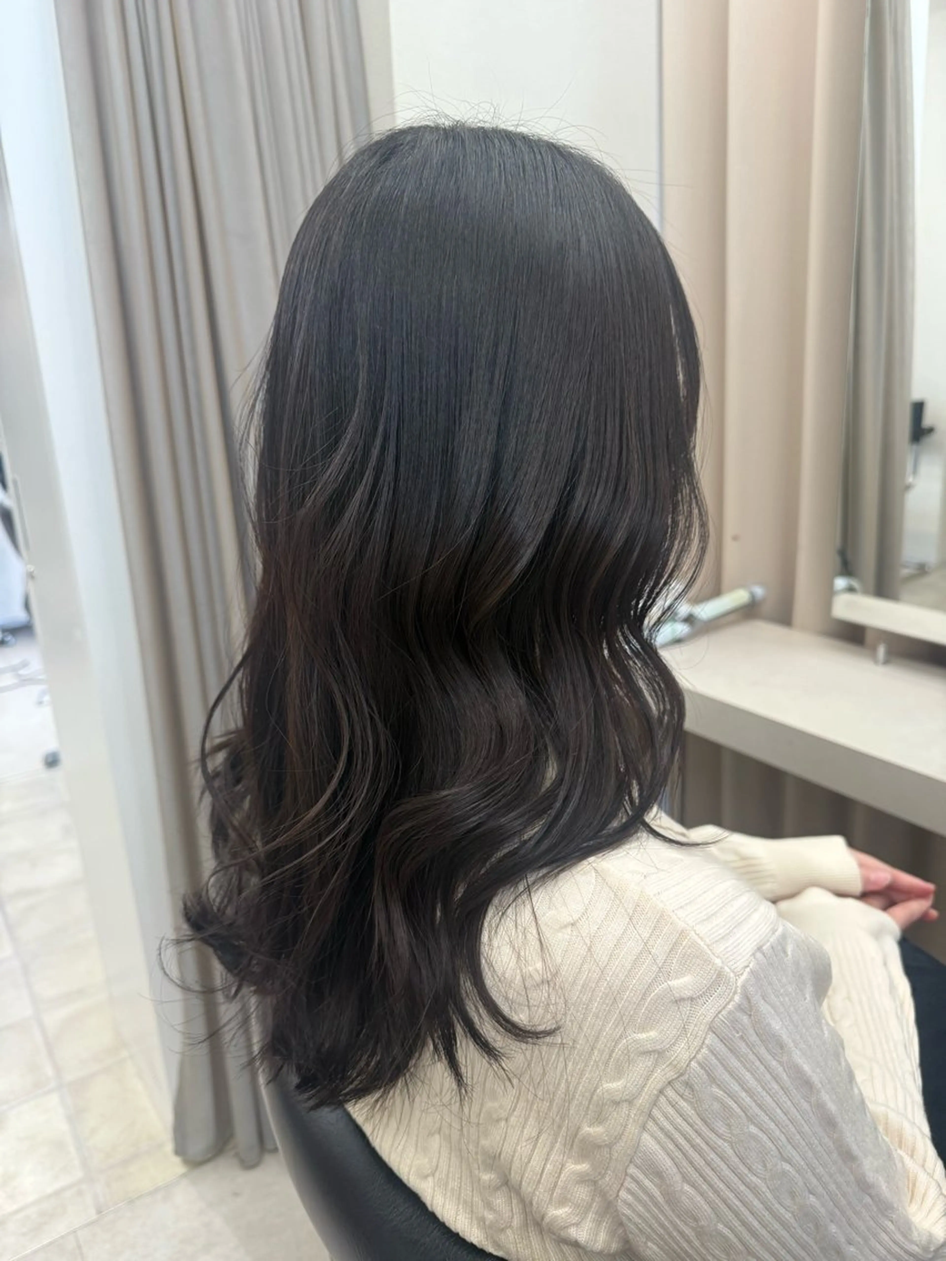 カラー カット ヘアカラー トリートメント haru 髪質改善サロンのヘアスタイル