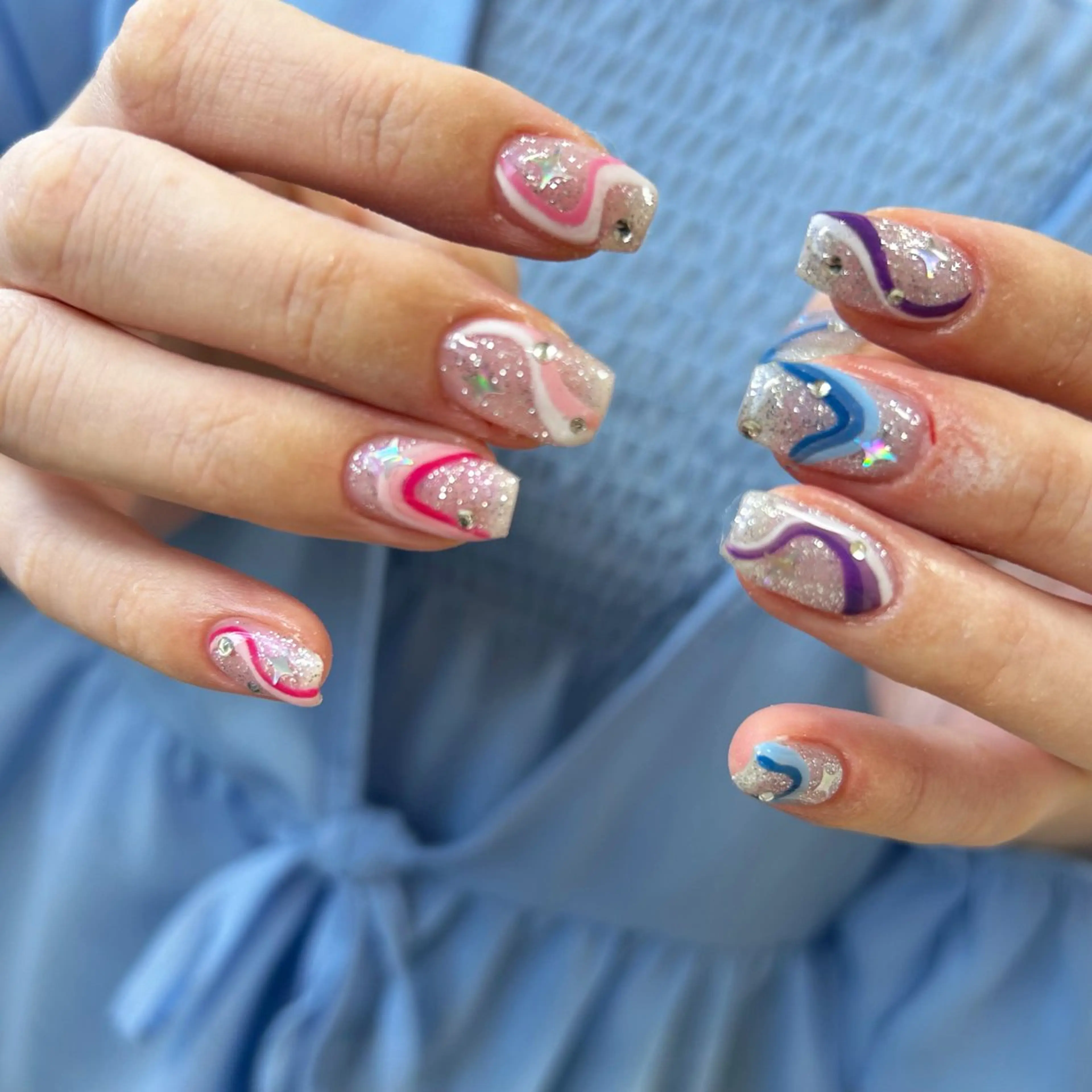 ネイル キラキラネイル Laki nailのネイルデザイン