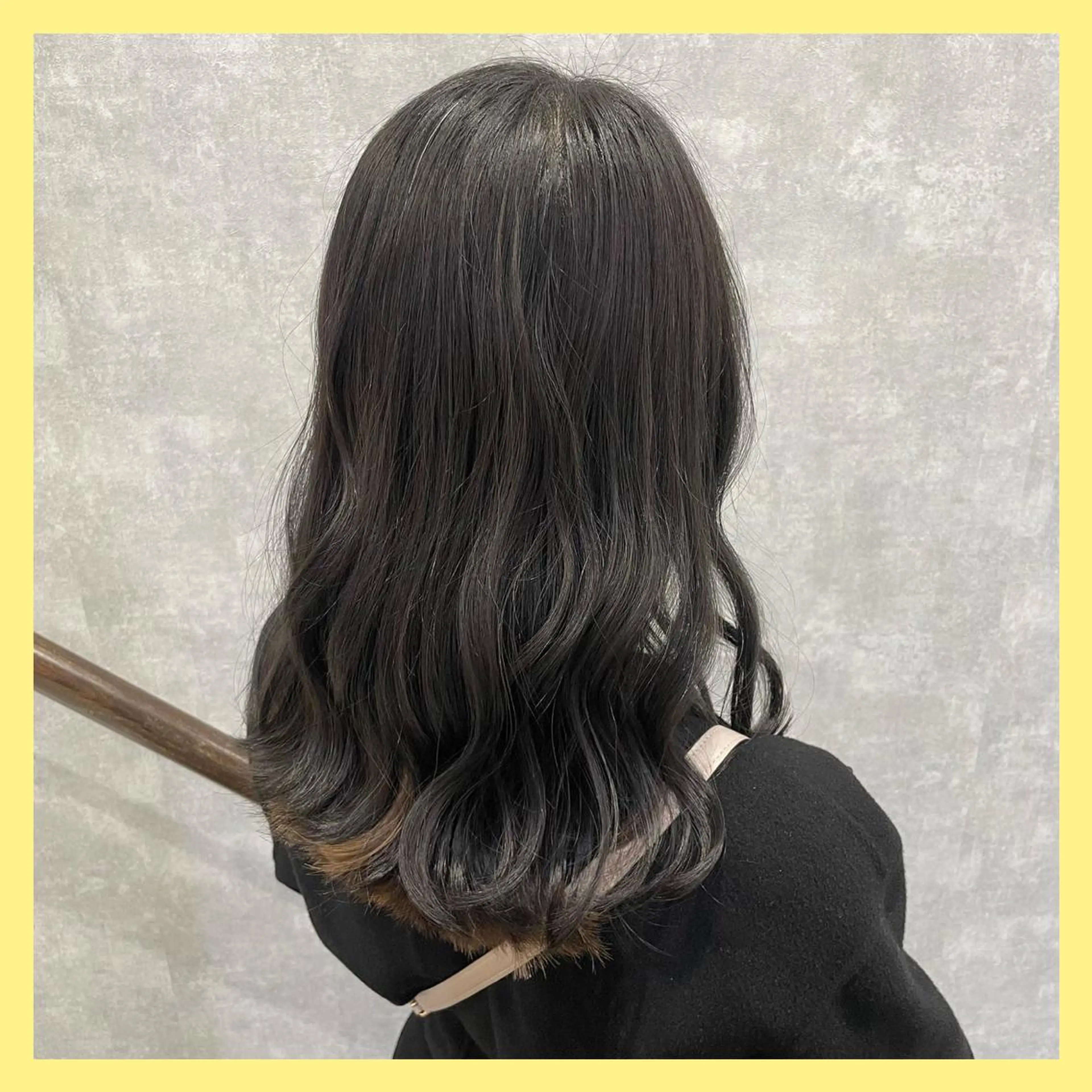 ロング カット ヘアカラー トリートメント 艶髪美容師 🧸YUZU🤍のヘアスタイル