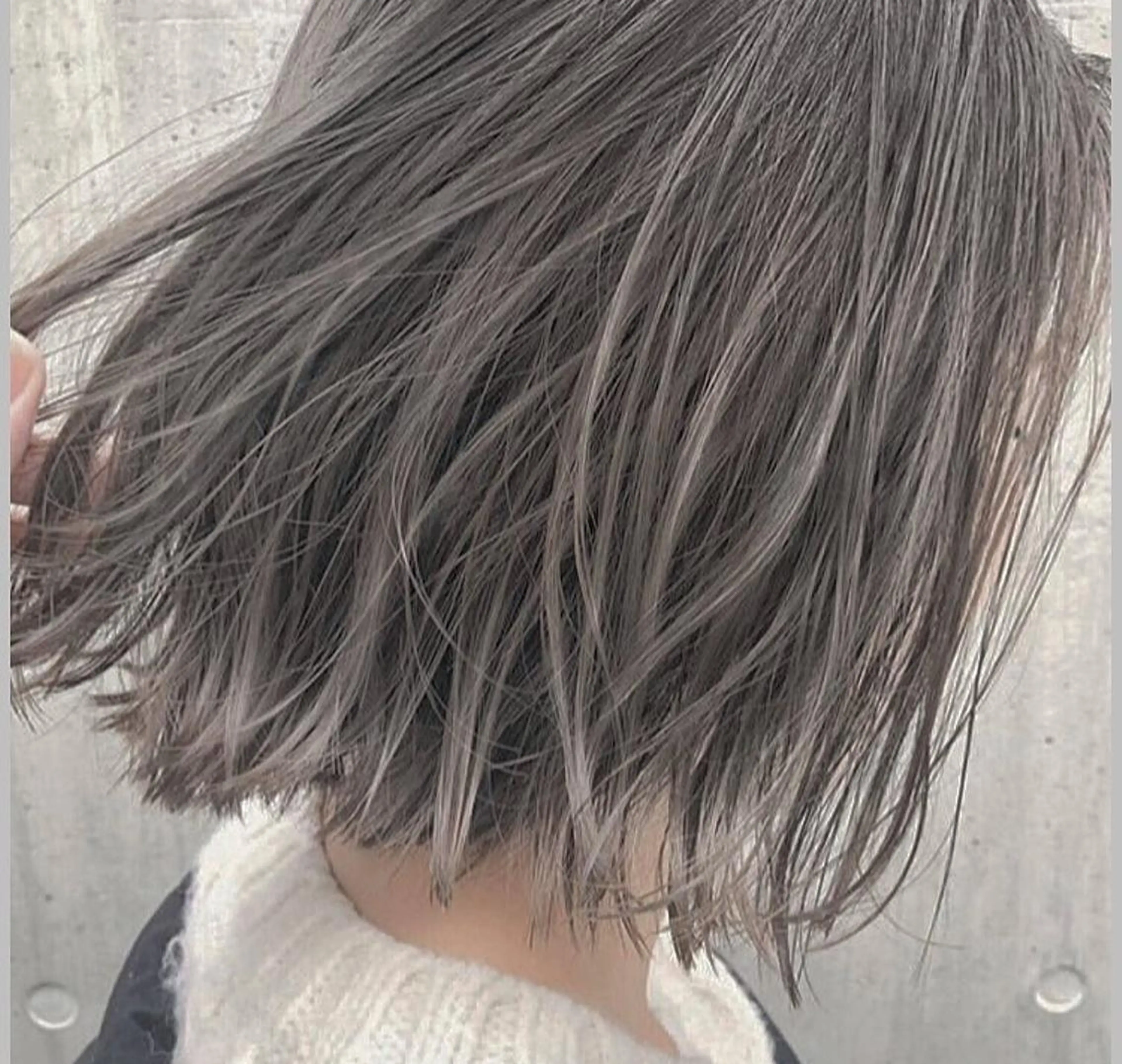 ミディアム カット ヘアカラー トリートメント ボブ/レイヤー/ ショートsetoのヘアスタイル