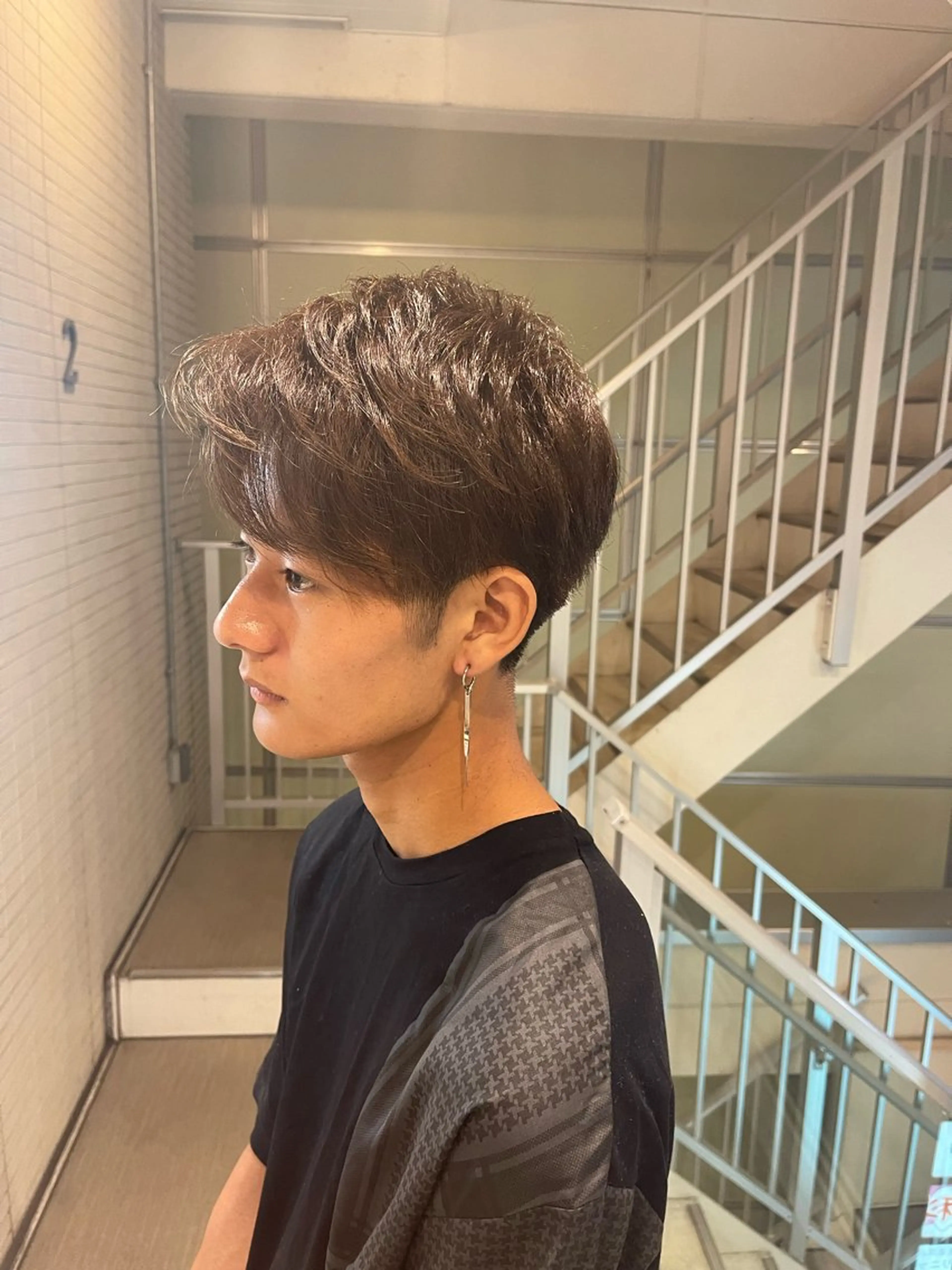ショート カット パーマ トリートメント ショート/ボブ アンドウ☺︎のヘアスタイル
