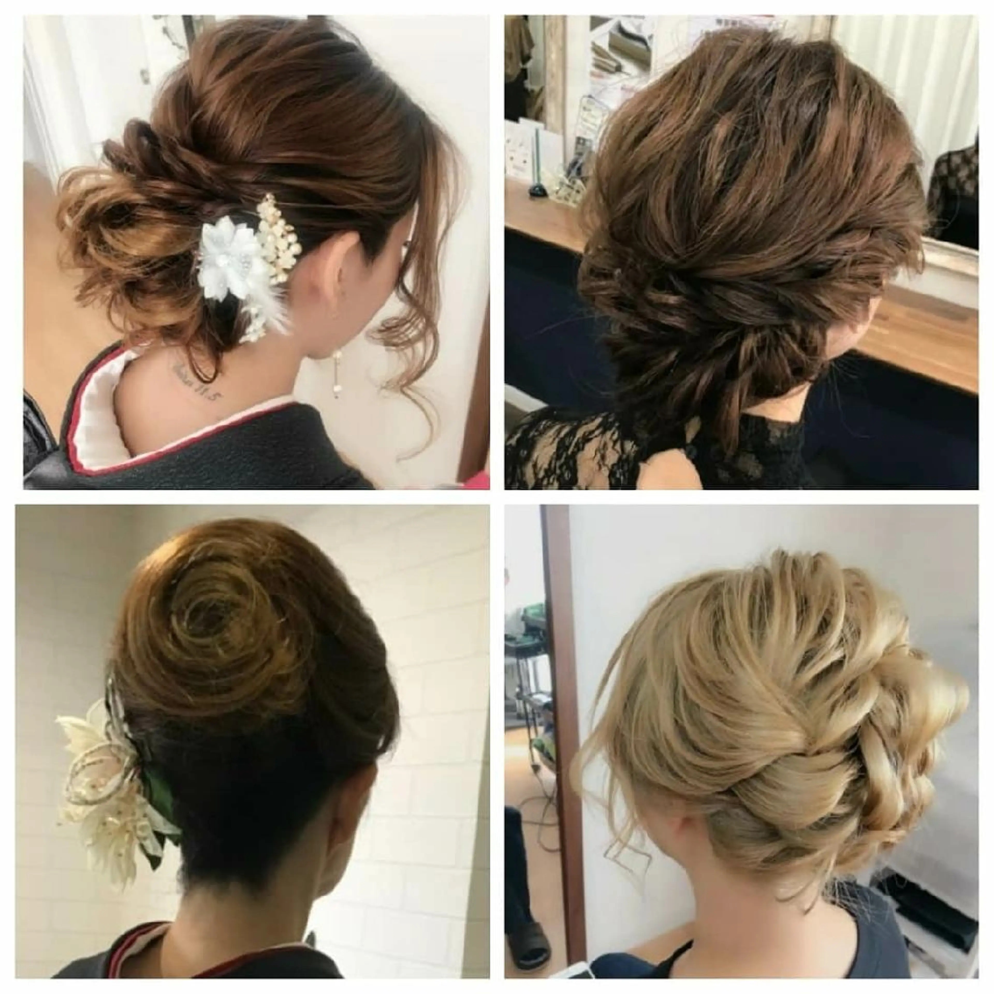 ヘアアレンジ 卒業式のヘアスタイル eyemelash （アイミーラッシュ）のマツエク・マツパデザイン