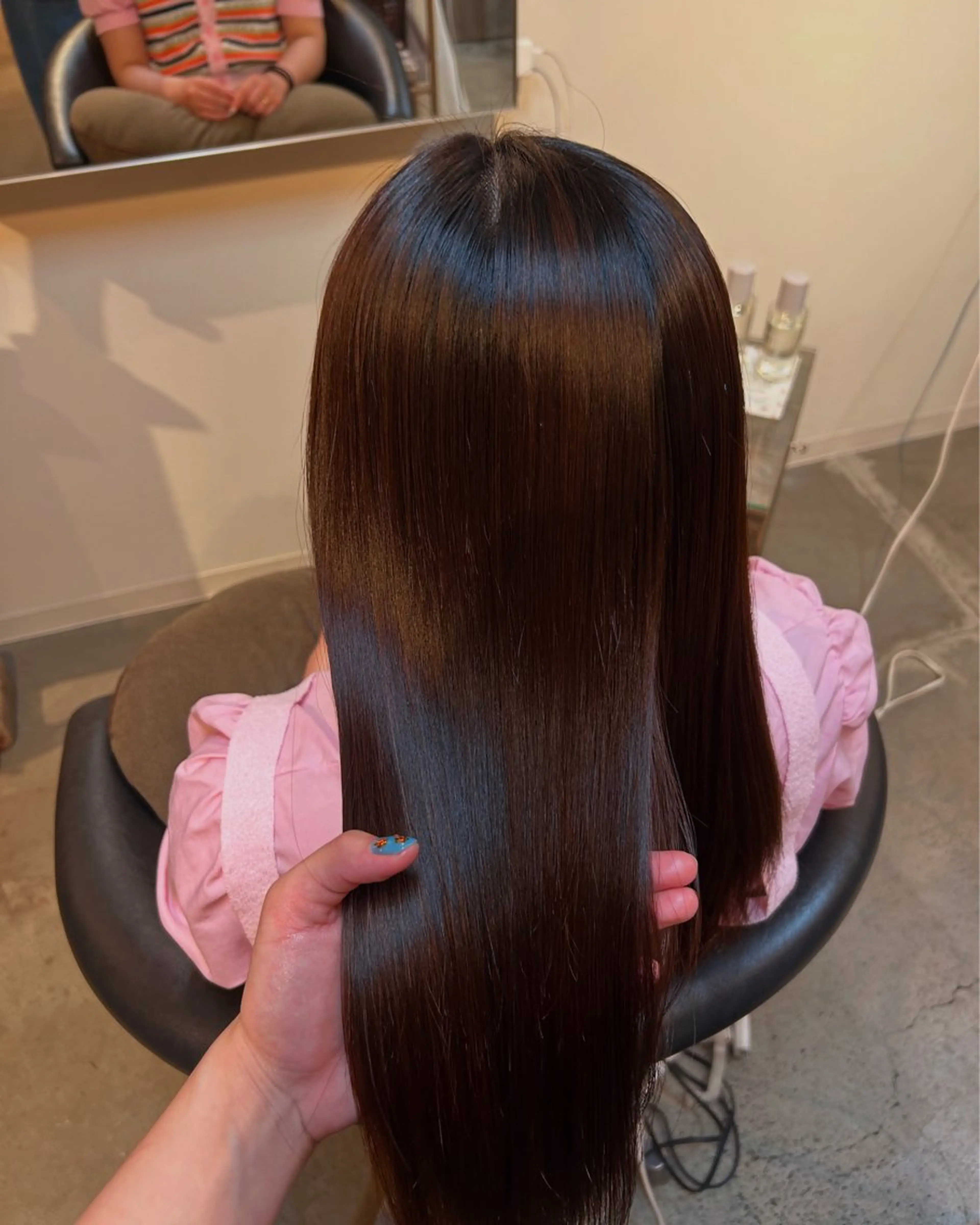 ロング 縮毛矯正 縮毛矯正 🌼モデル募集_ _円山_RIO🌼のヘアスタイル