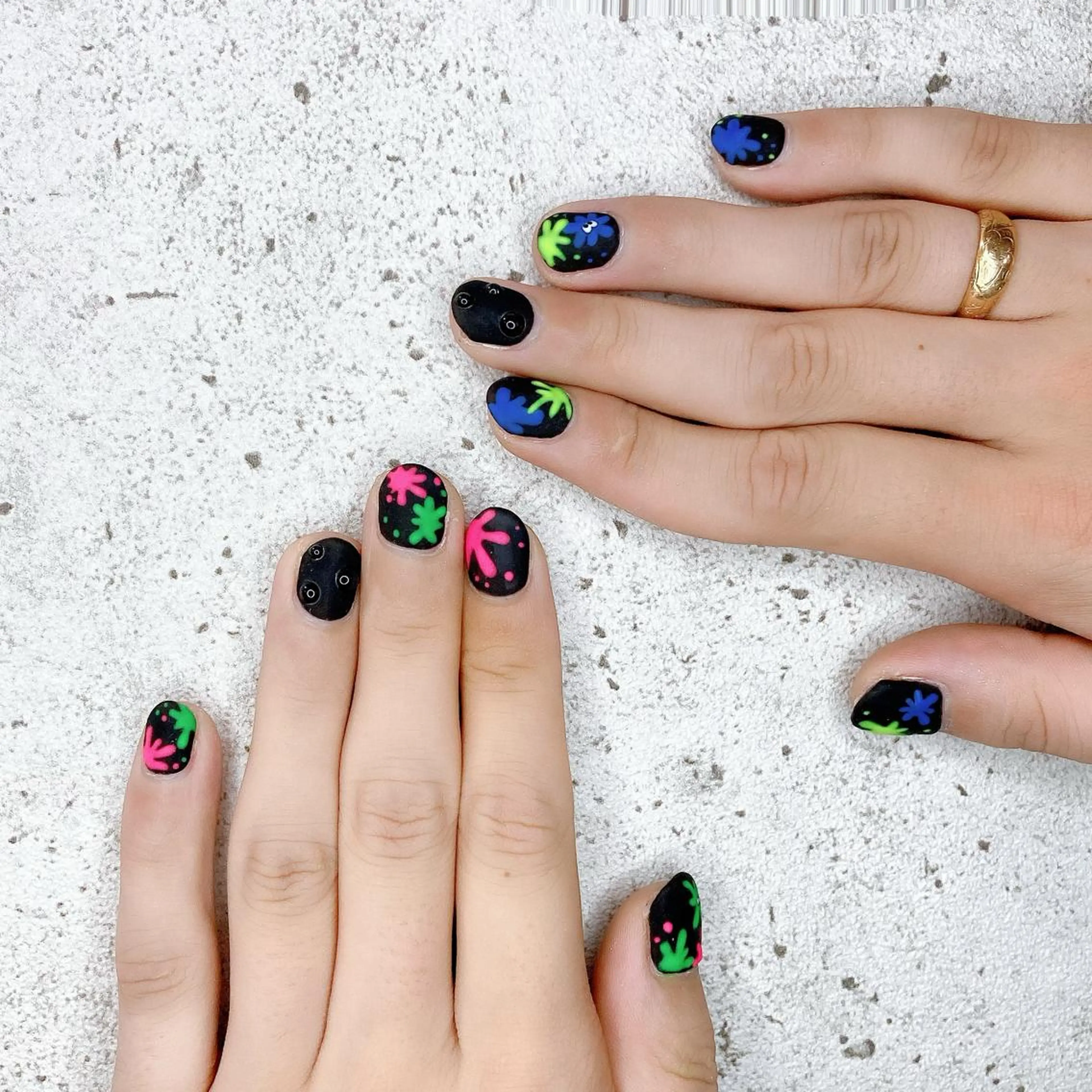 ネイル ジェルネイル メンズネイル パラジェル 冬ネイル ハンドネイル Nail Kのネイルデザイン