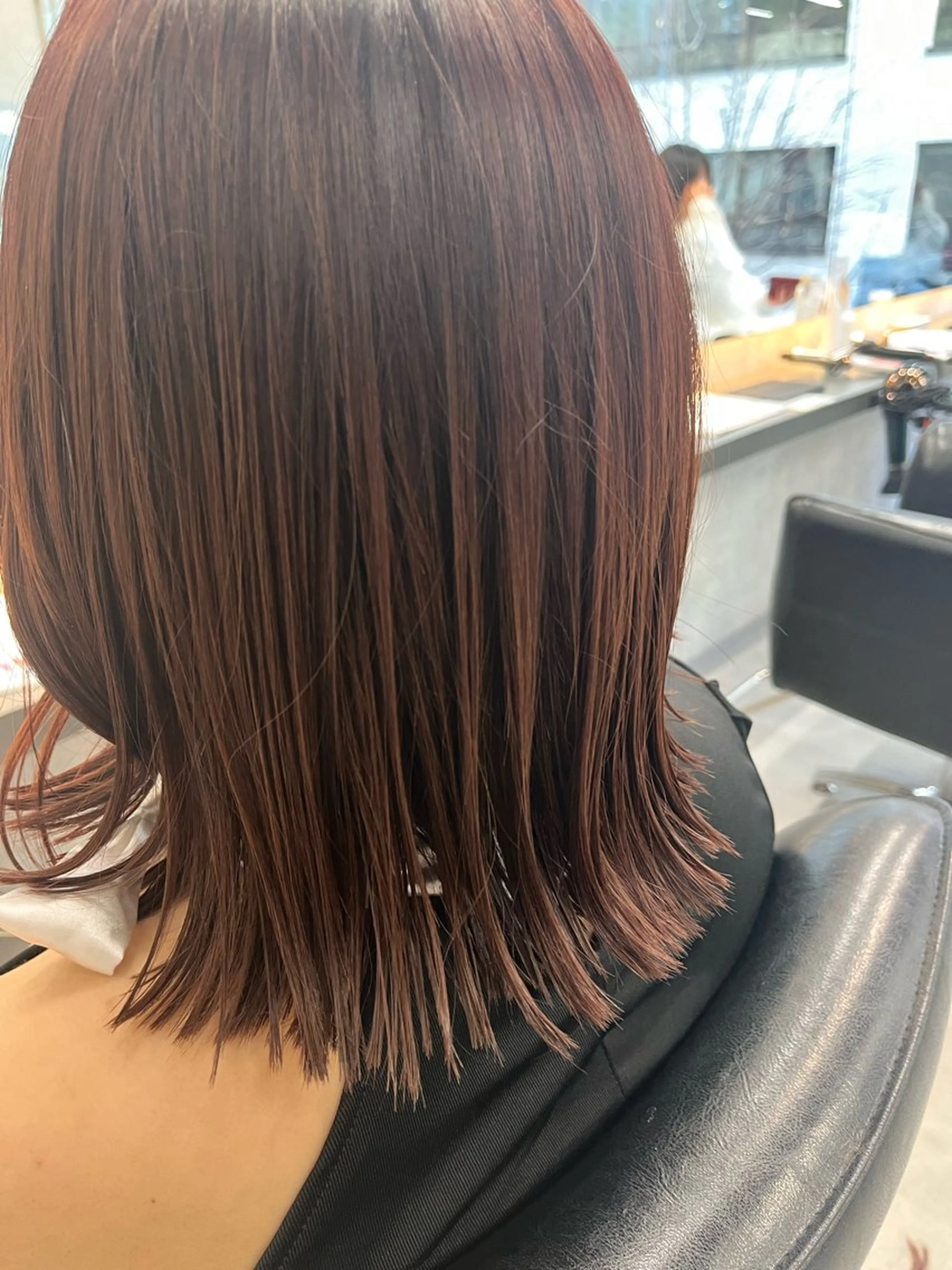 ミディアム カラー ヘアアレンジ 口コミ高評価👍✨ フチタミサオ🦋のヘアスタイル