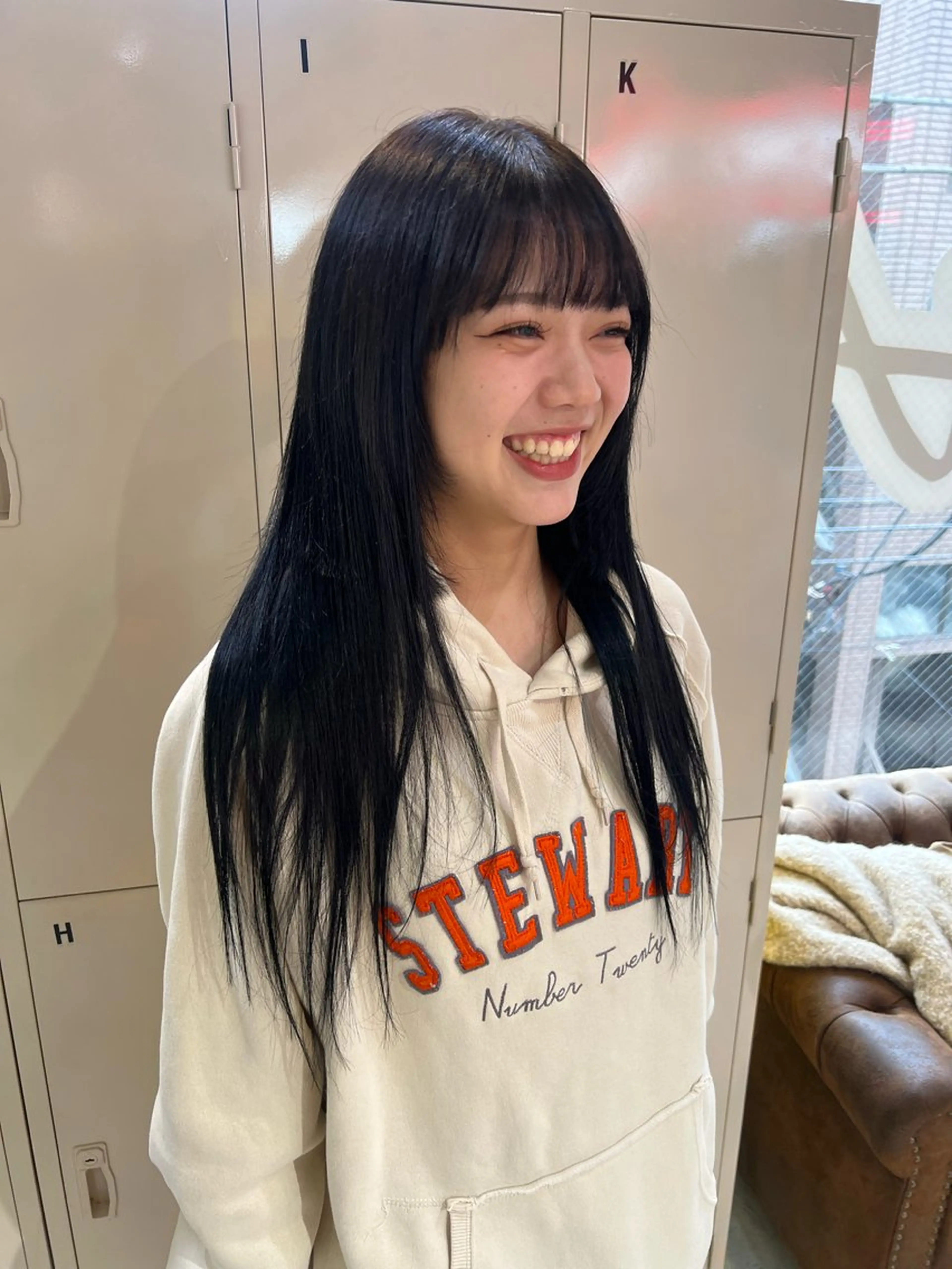 ロング 💥ウルフカット デザインあんな💥のヘアスタイル