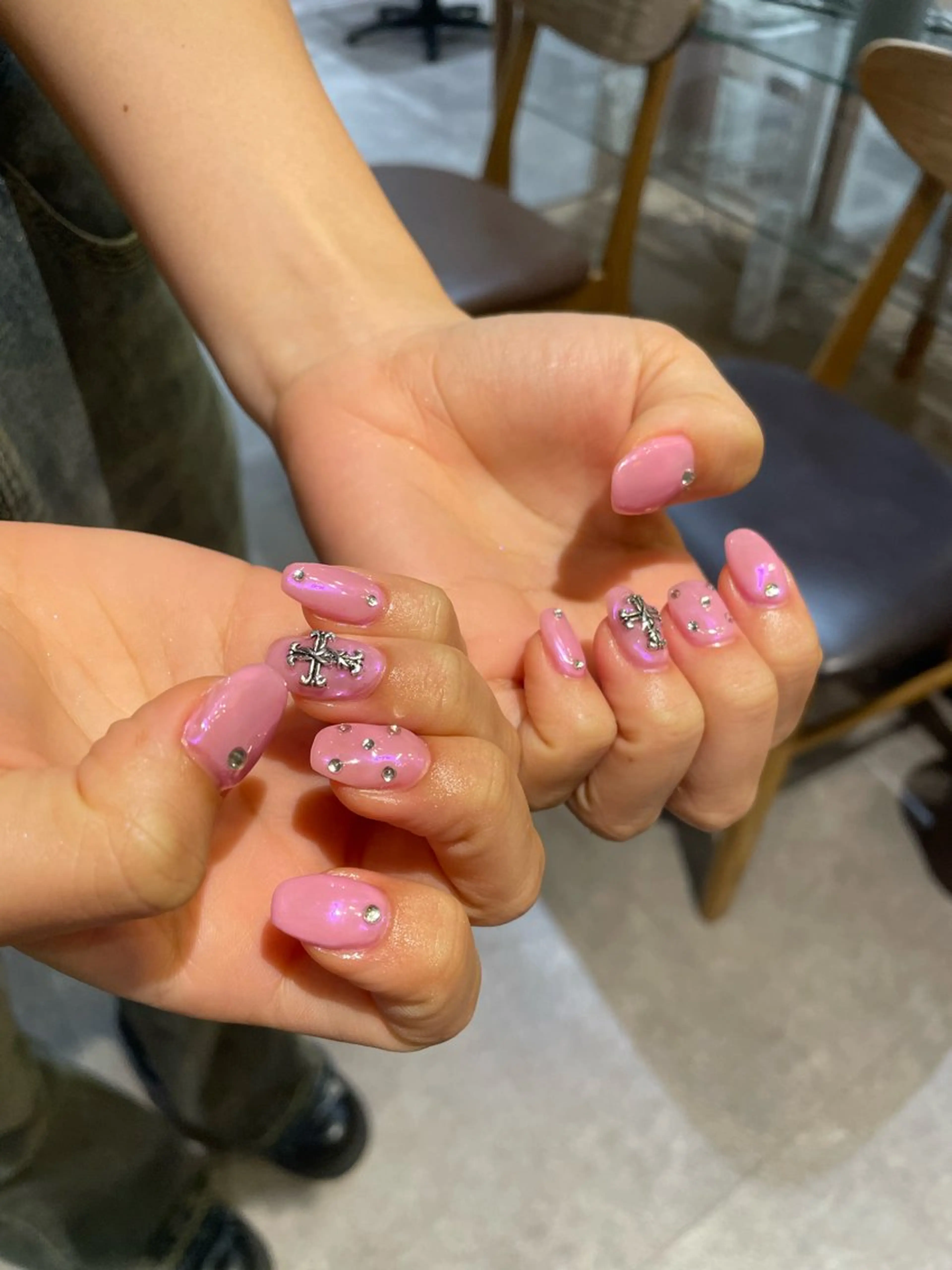 ネイル ハンドネイル Color☆ Miyu♪。.:＊のヘアスタイル