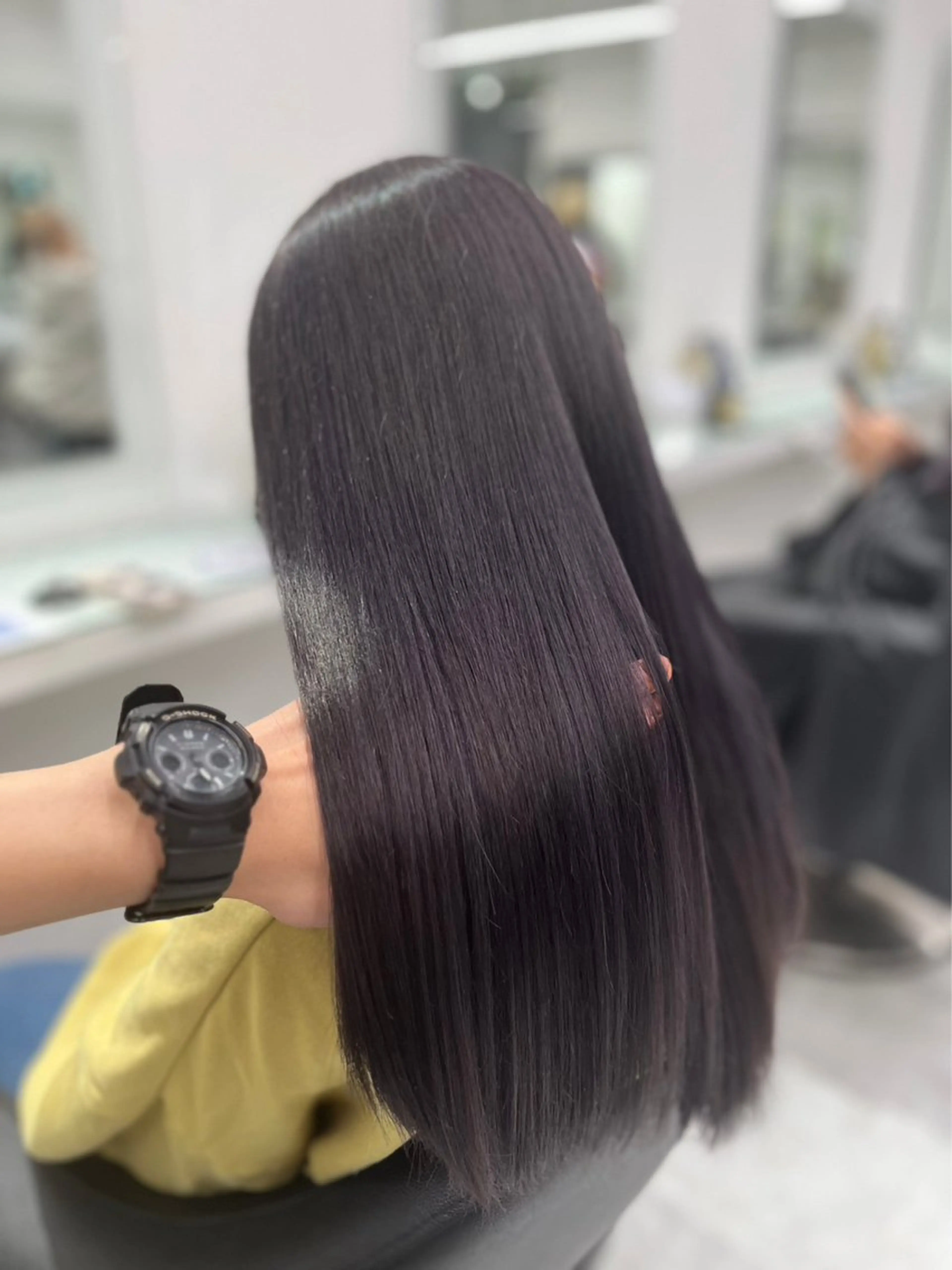 ロング カラー バイオレットカラー ヘアカラー 💖トレンド夏 カラー💖FUTAのヘアスタイル
