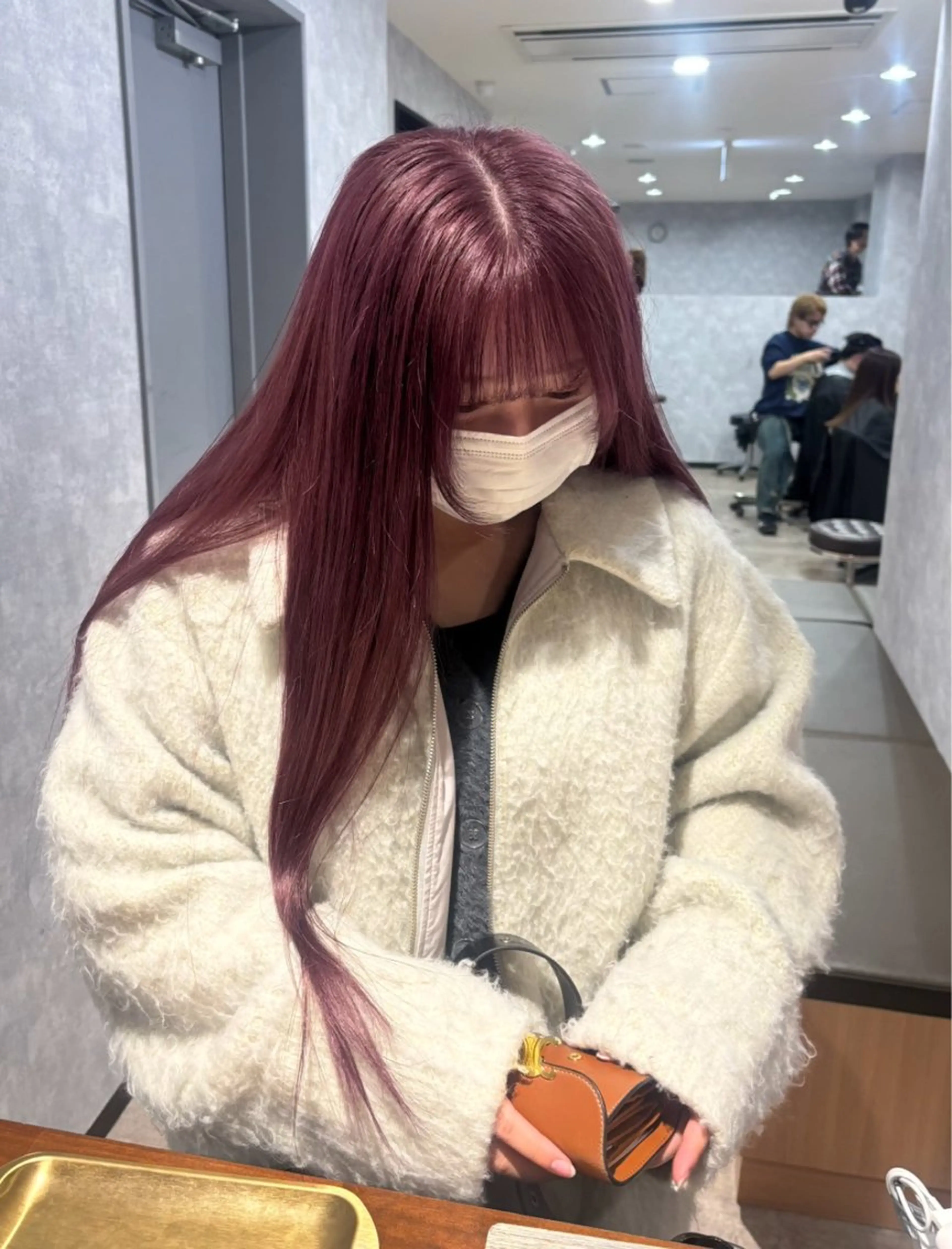 ロング カット ヘアカラー トリートメント 🌐NATSUMI 🌐【寒色カラー】のヘアスタイル