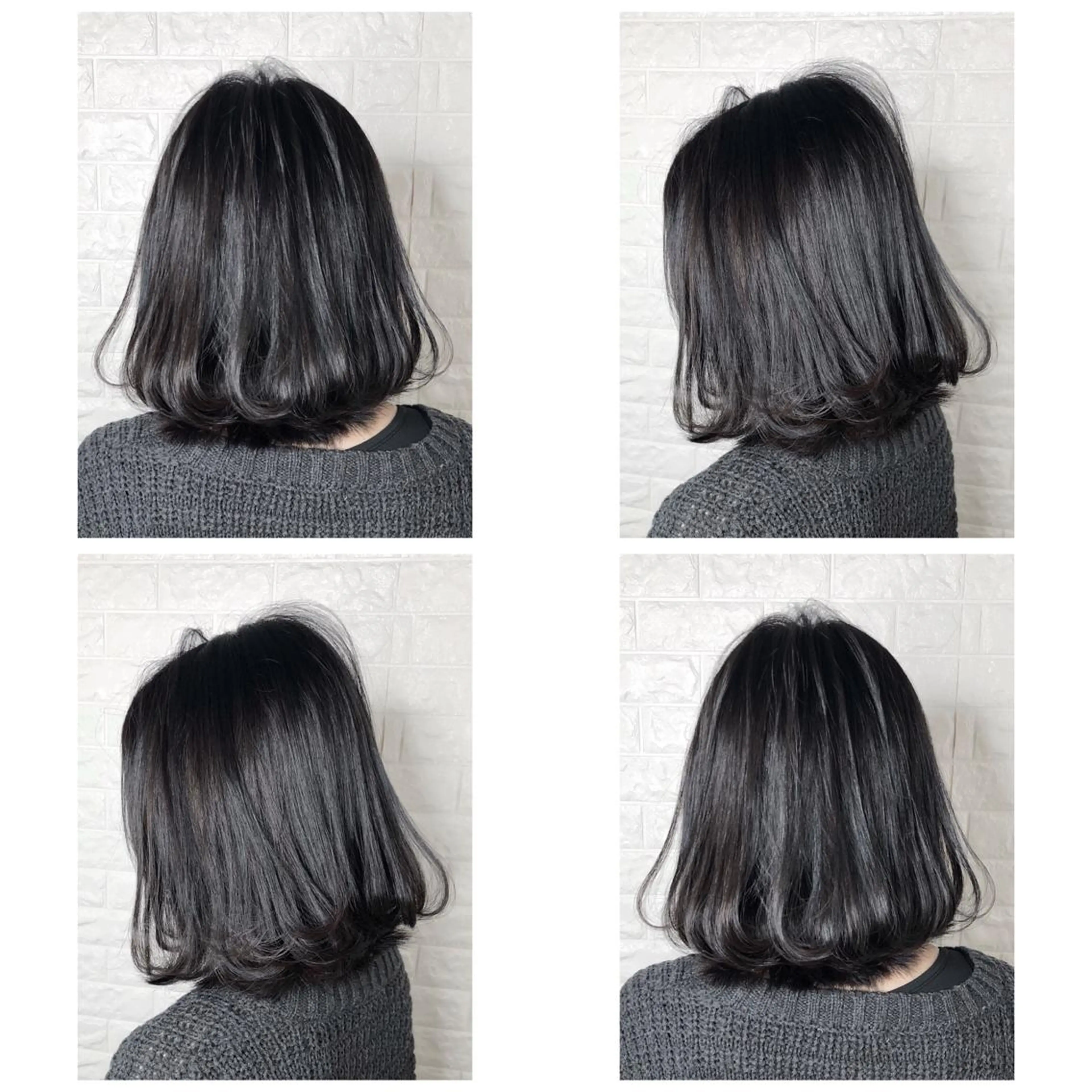 ショート カラー 透明感カラー ハイライトカラー ハイライト KIZU 髪質改善 オカルト怪談のヘアスタイル