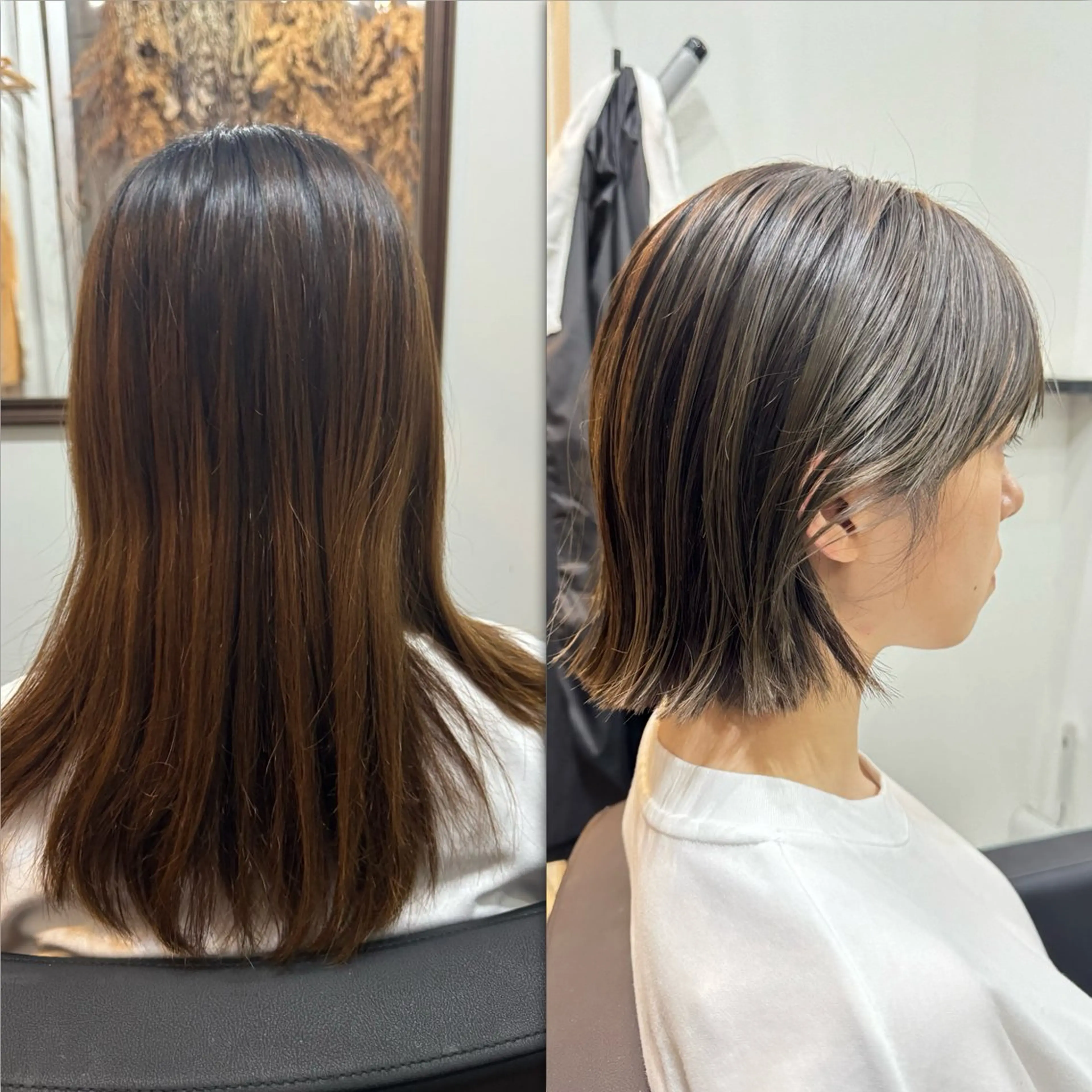 ショート カラー ショートボブ ボブ レイヤーカット ショートヘア カット ヘアカラー 椎葉 祐也のヘアスタイル