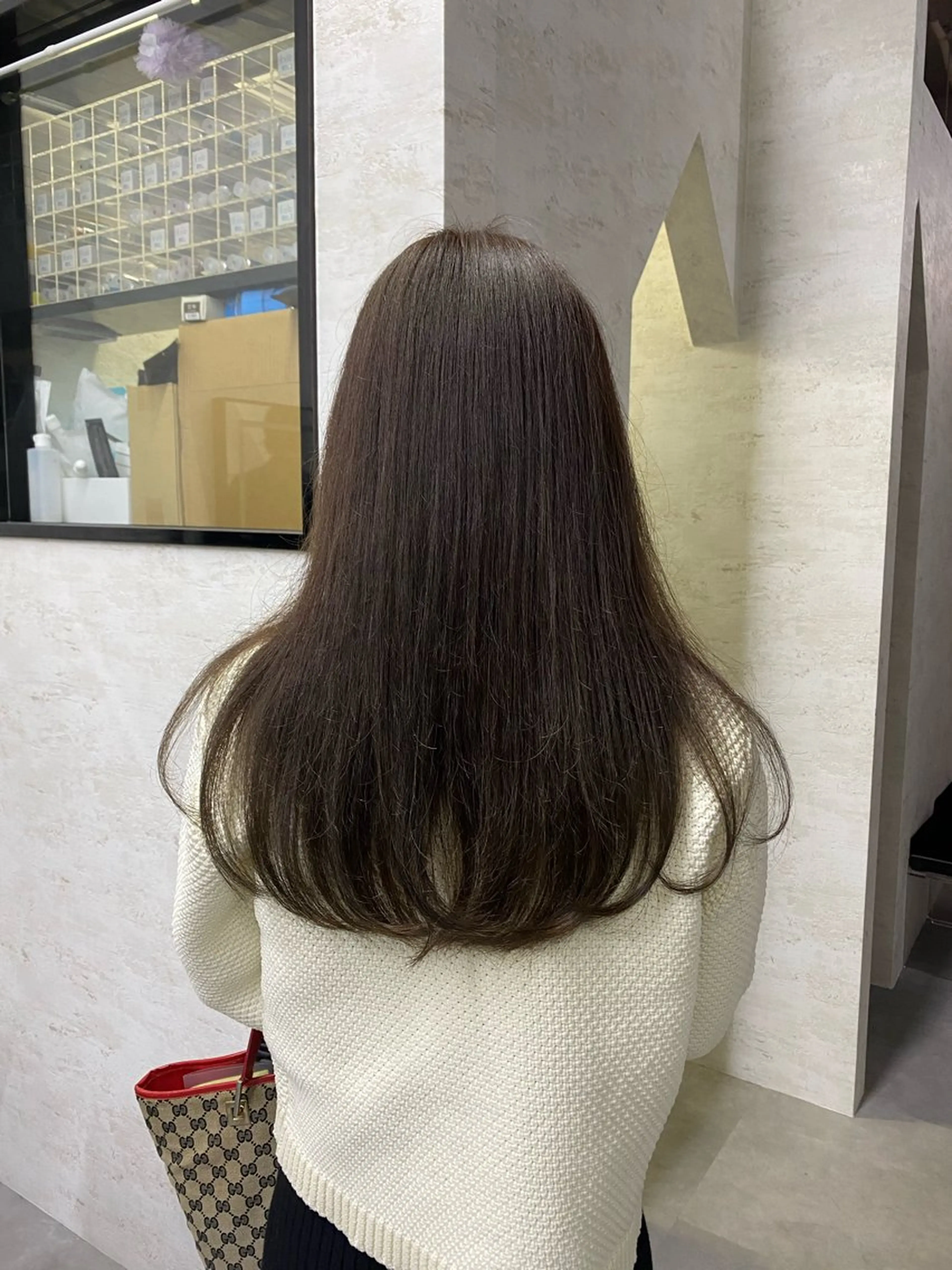 ロング 韓国風ヘア レイヤーカット Lay/カラーリスト Myuukaのヘアスタイル