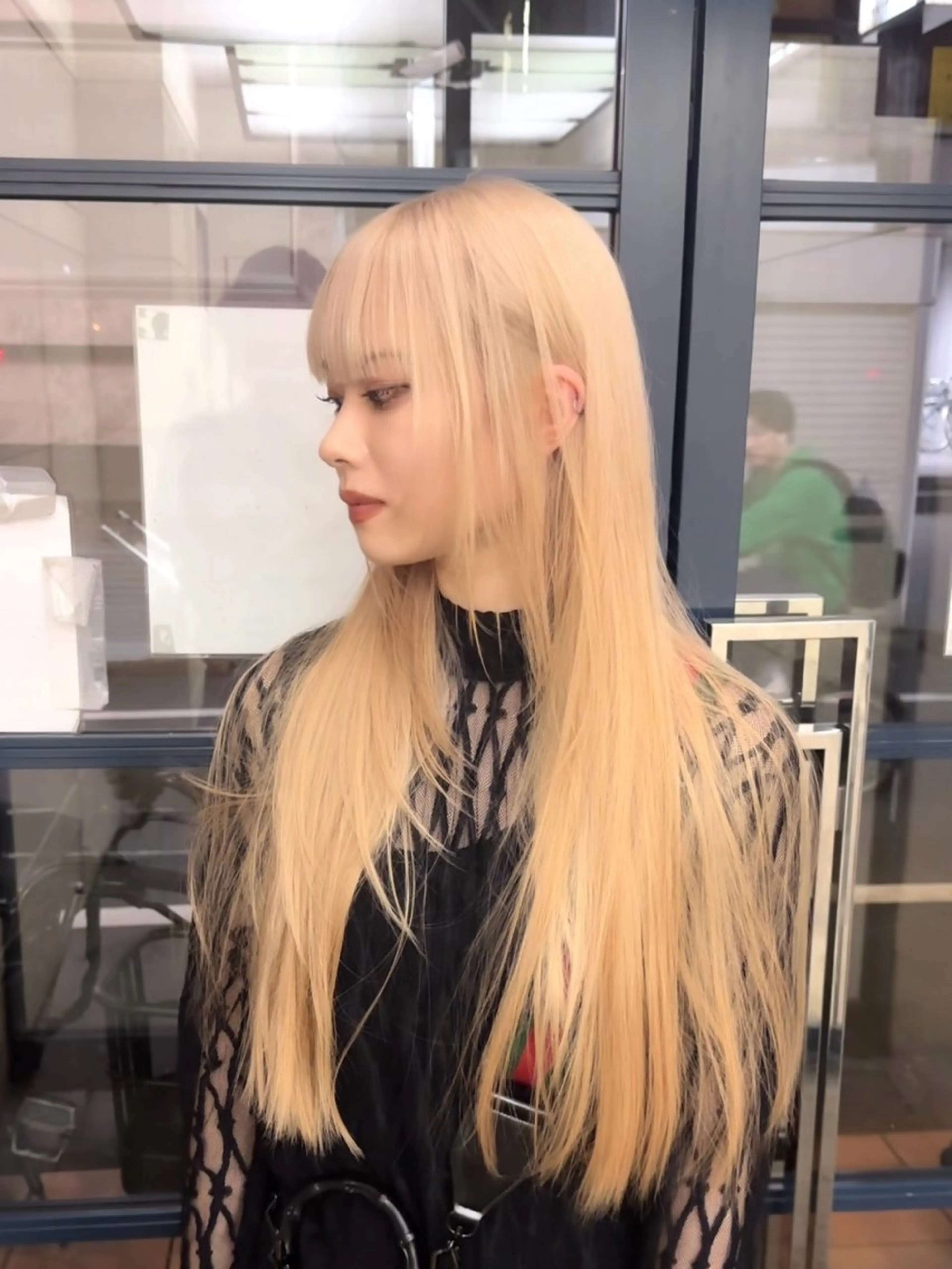 ロング カラー カット ヘアカラー トリートメント nico TOKYO 渋谷所属・ハイトーンブリーチ 特化🌈フジタハルキのヘアスタイル