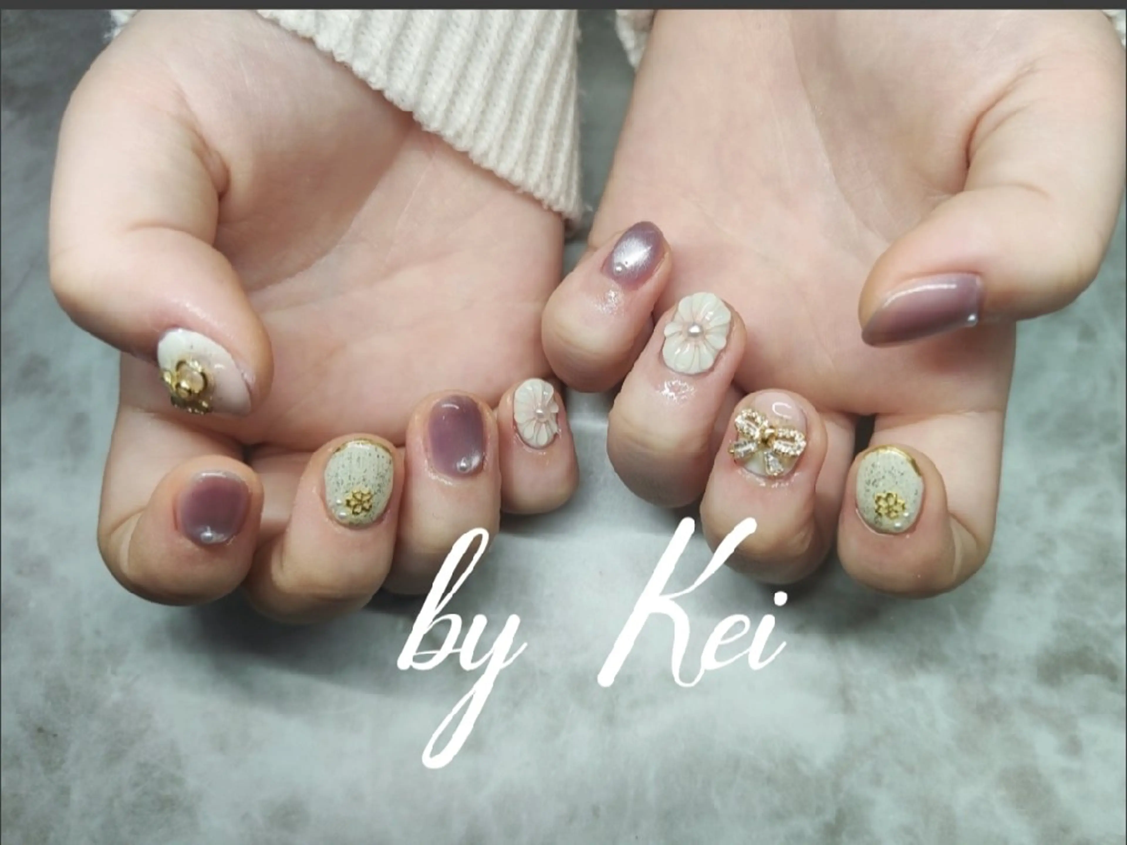 ネイル ハンドネイル 🎀 Kei 🎀のネイルデザイン