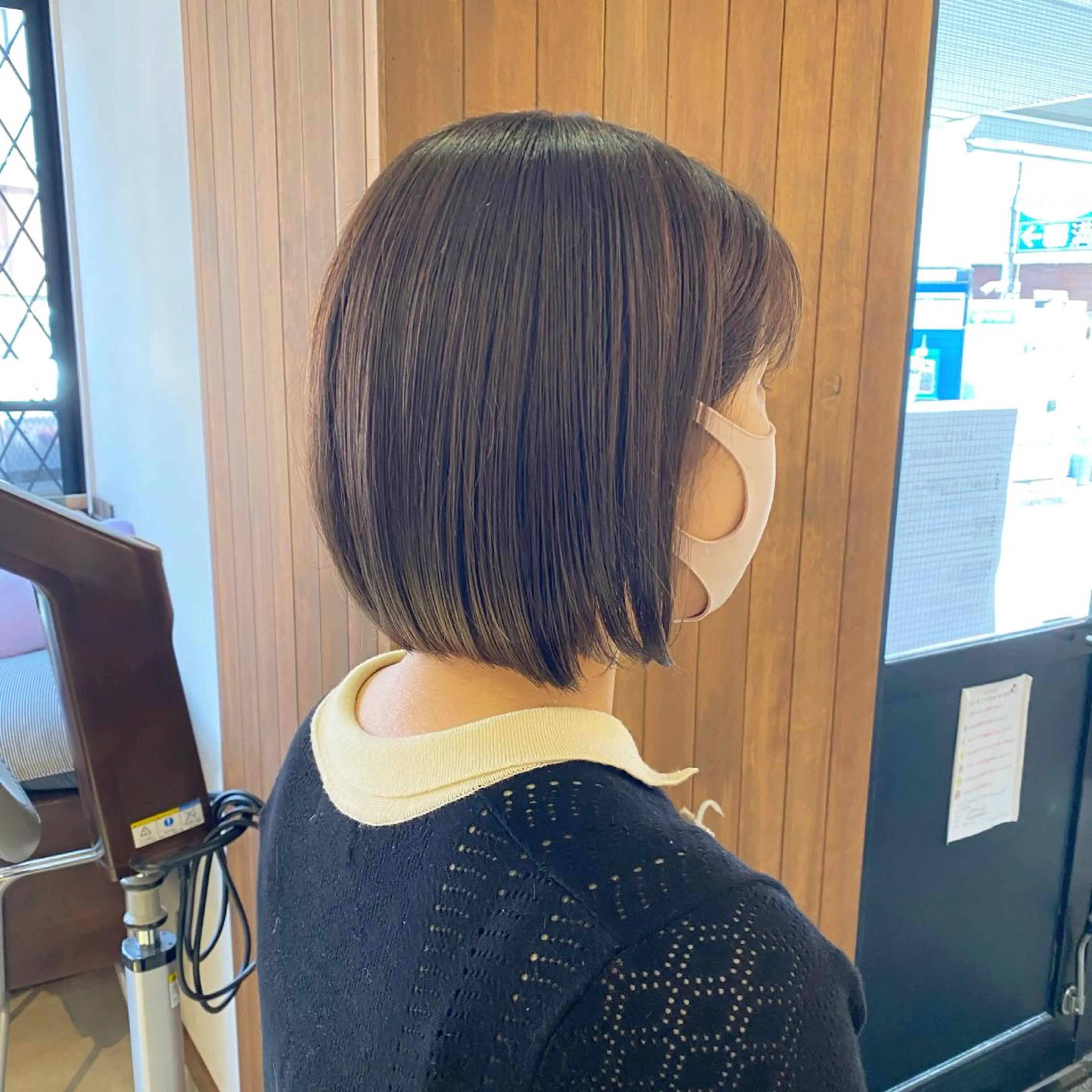 ショート カラー アッシュ ブラウンカラー オリーブブラウン ボブ 髪質改善 ASILE（アジール）所属・髪質改善講師 安東駿介のヘアスタイル