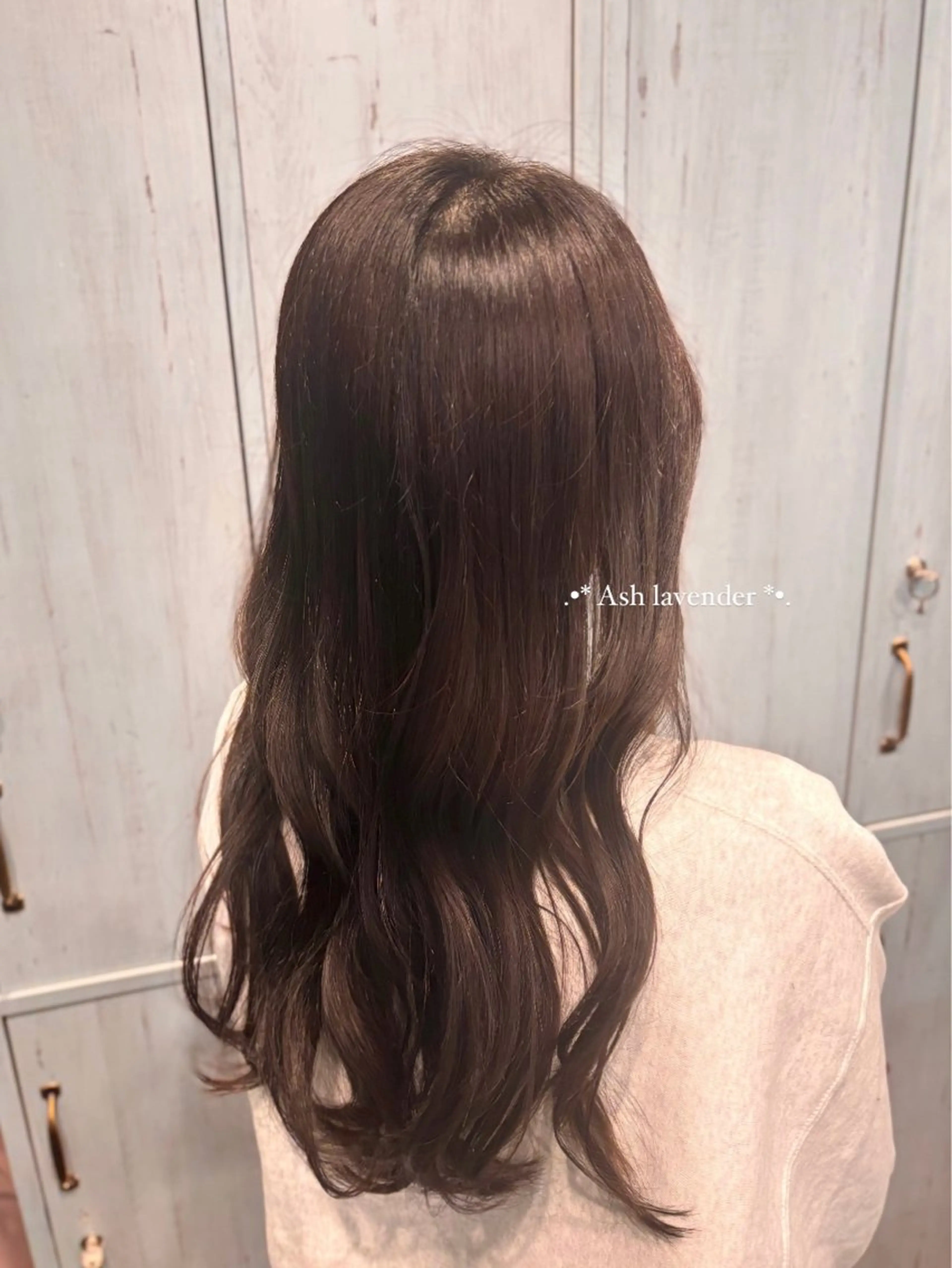 ロング カラー ヘアカラー 🌱なゆみ🌱透明感 /ナチュラル/高宮のヘアスタイル