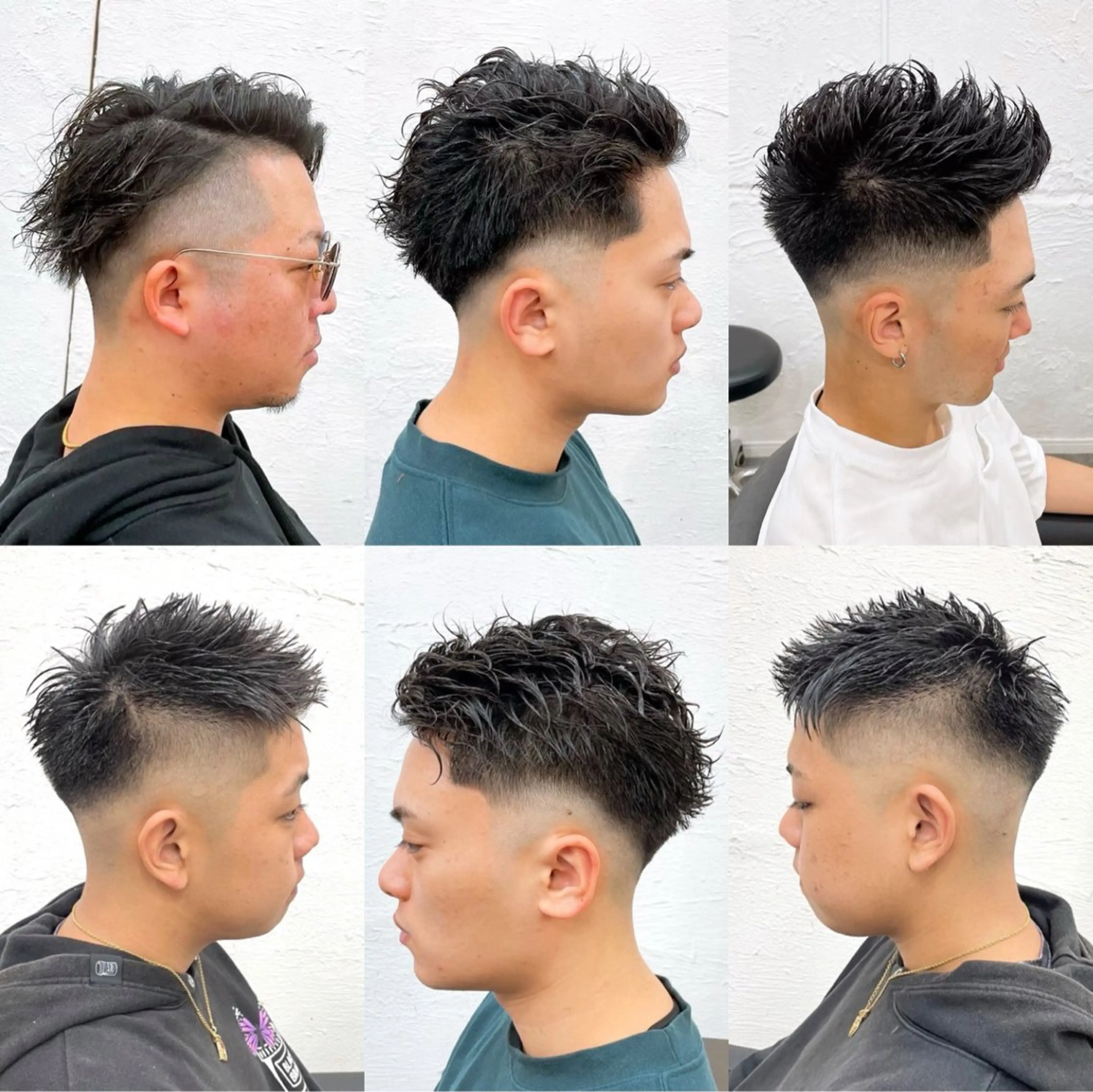 パーマ メンズ 鈴木 裕貴のヘアスタイル